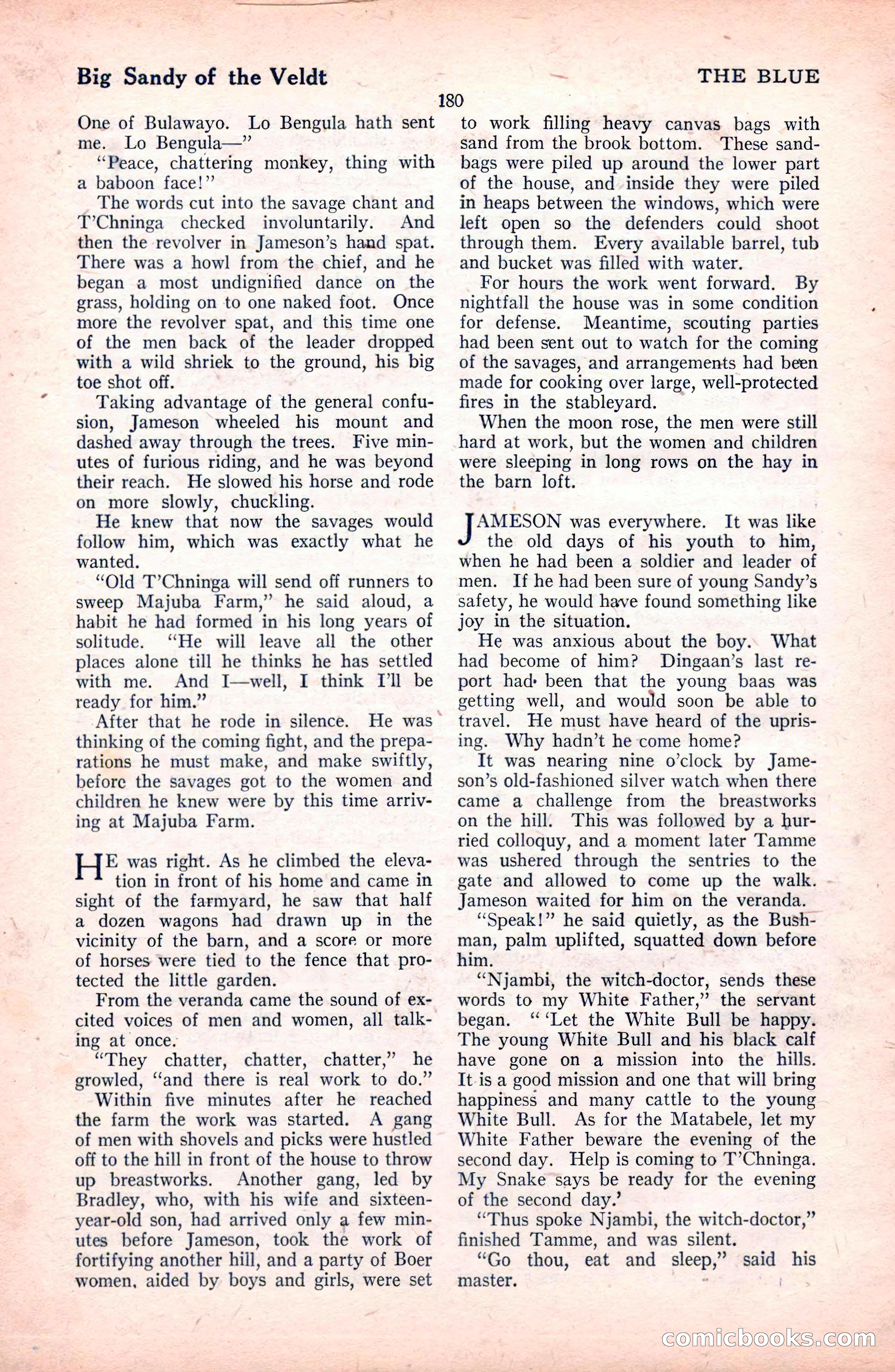 The Blue Book Magazine, October 1922 — page 186 of 212