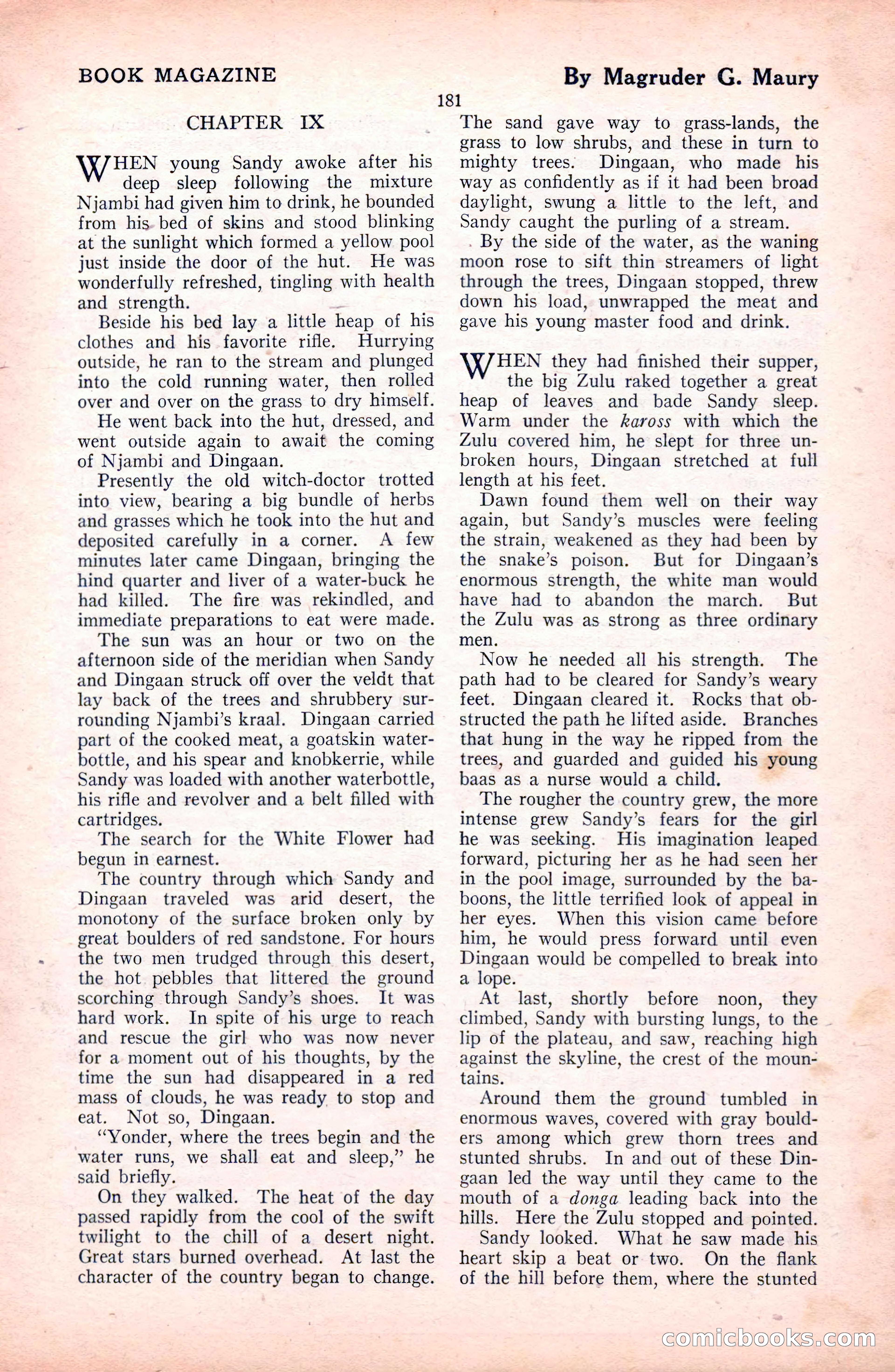 The Blue Book Magazine, October 1922 — page 187 of 212