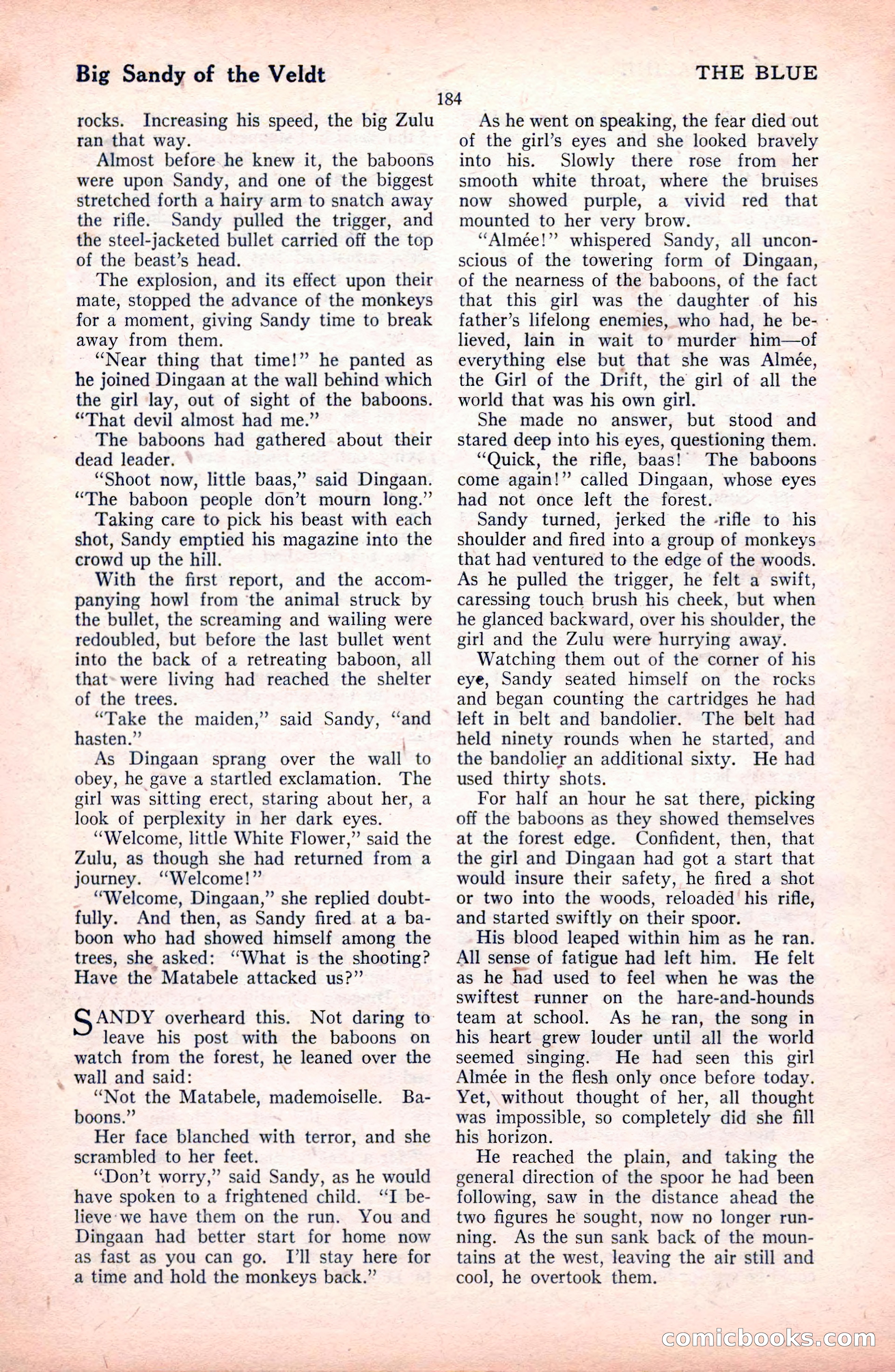 The Blue Book Magazine, October 1922 — page 190 of 212