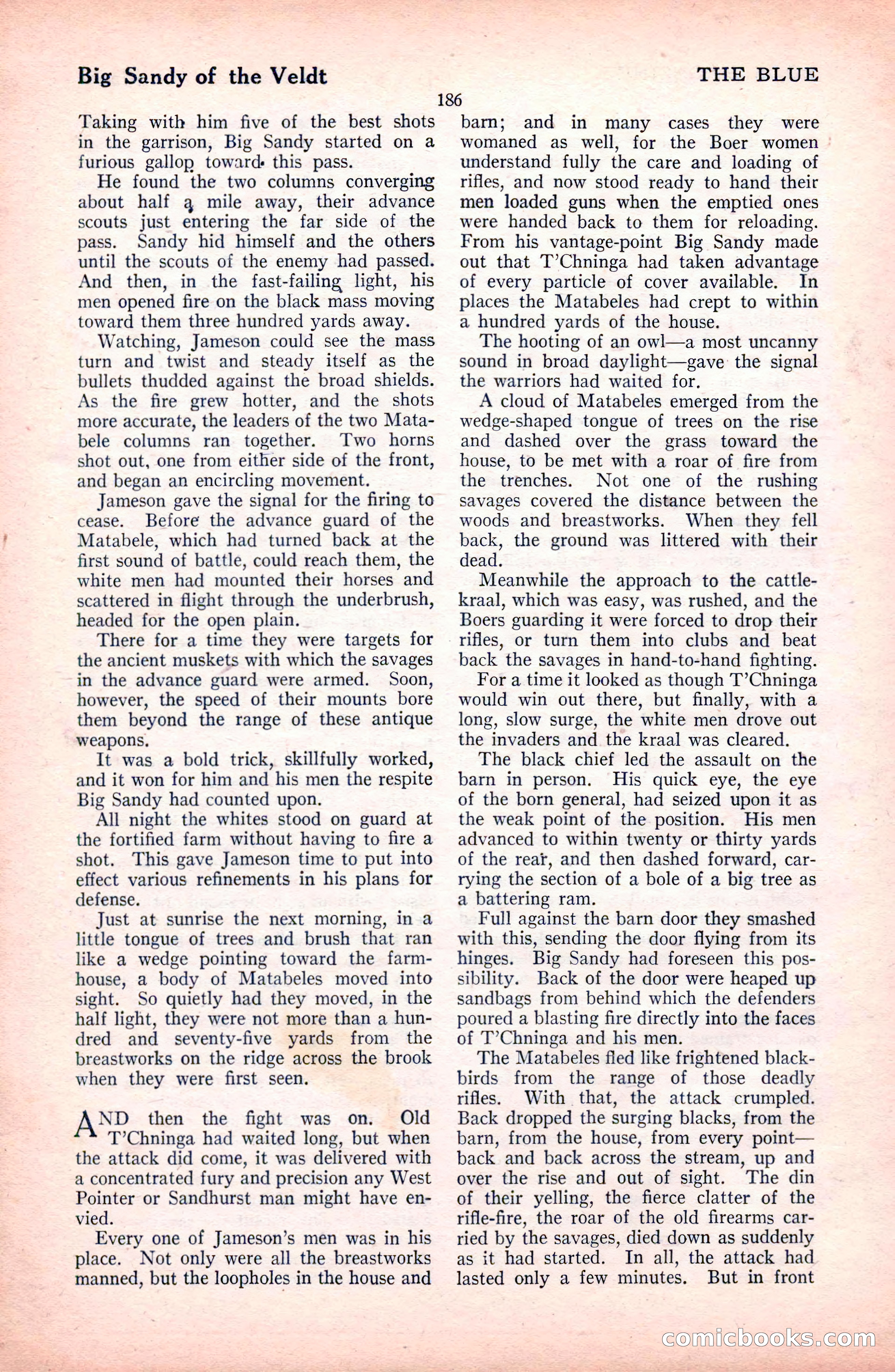 The Blue Book Magazine, October 1922 — page 192 of 212