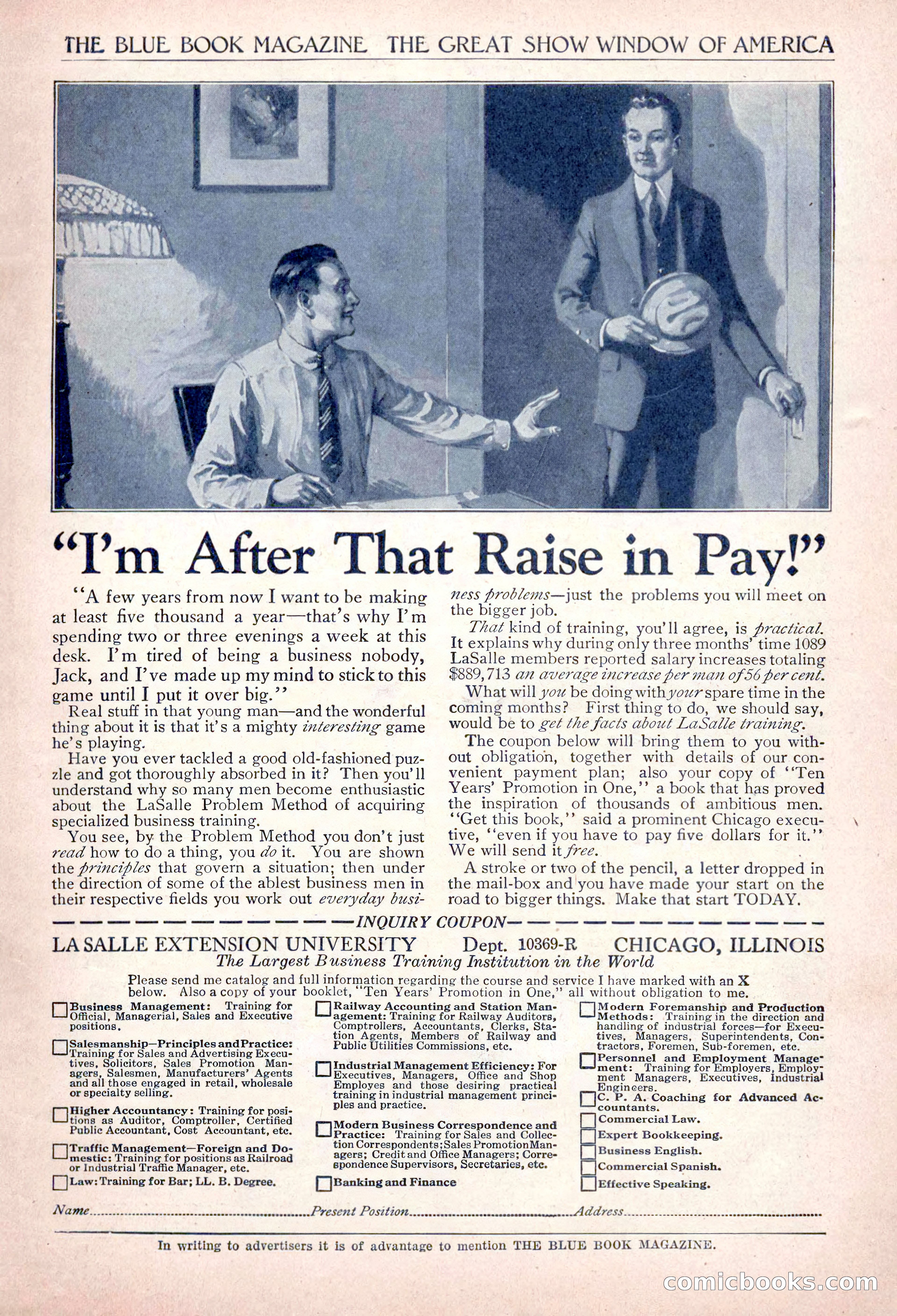 The Blue Book Magazine, October 1922 — page 201 of 212