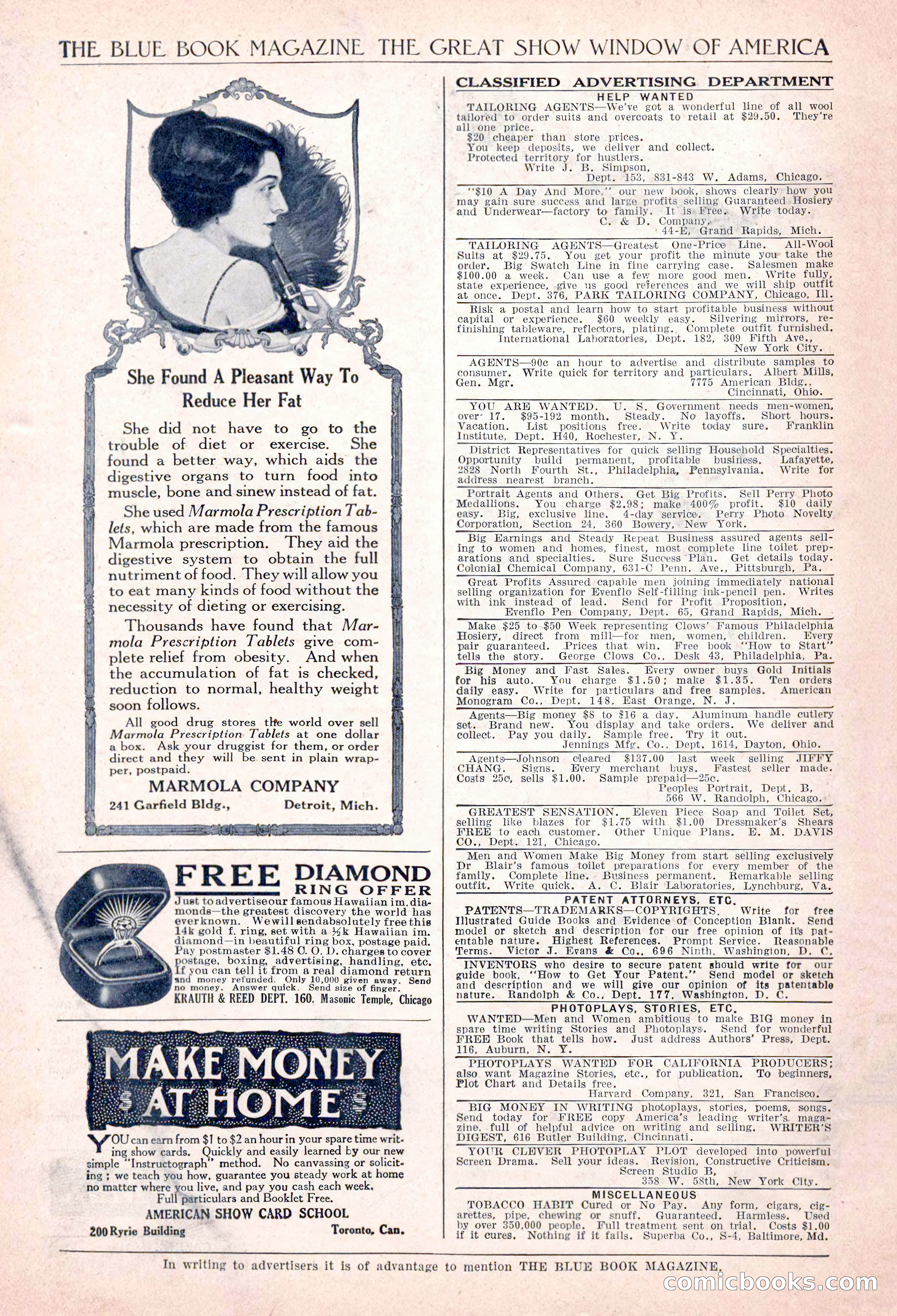 The Blue Book Magazine, October 1922 — page 204 of 212