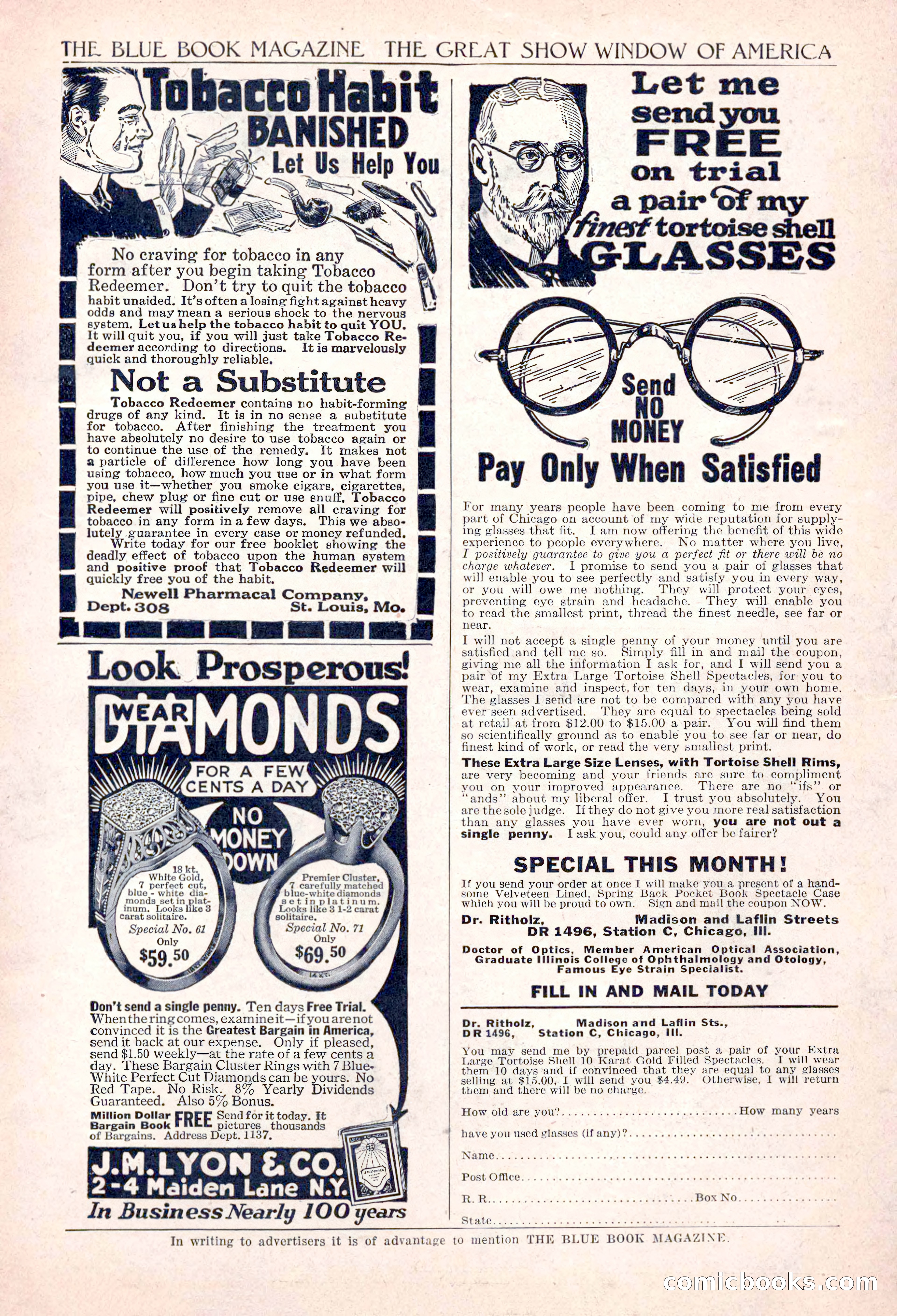 The Blue Book Magazine, October 1922 — page 205 of 212