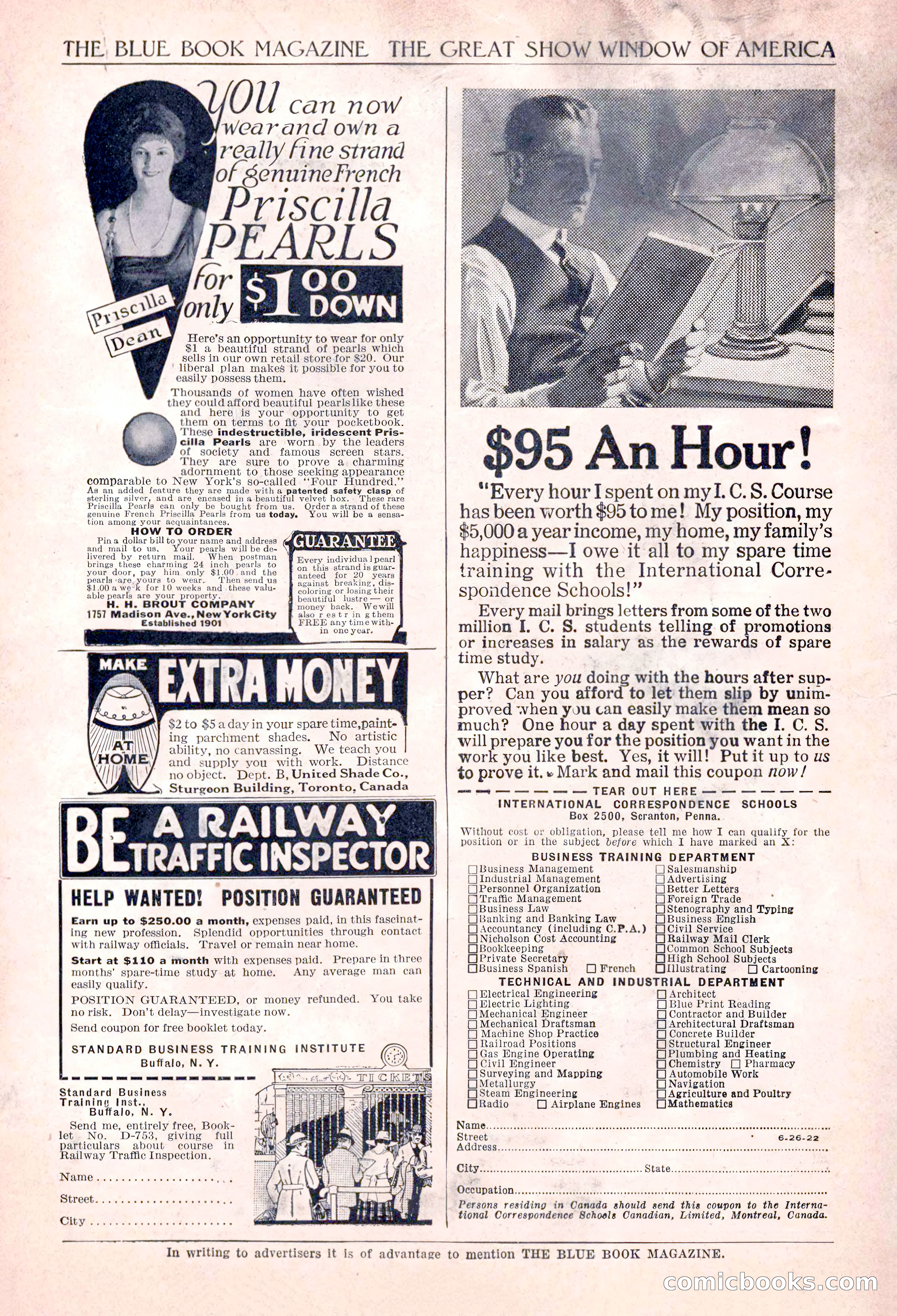 The Blue Book Magazine, October 1922 — page 207 of 212