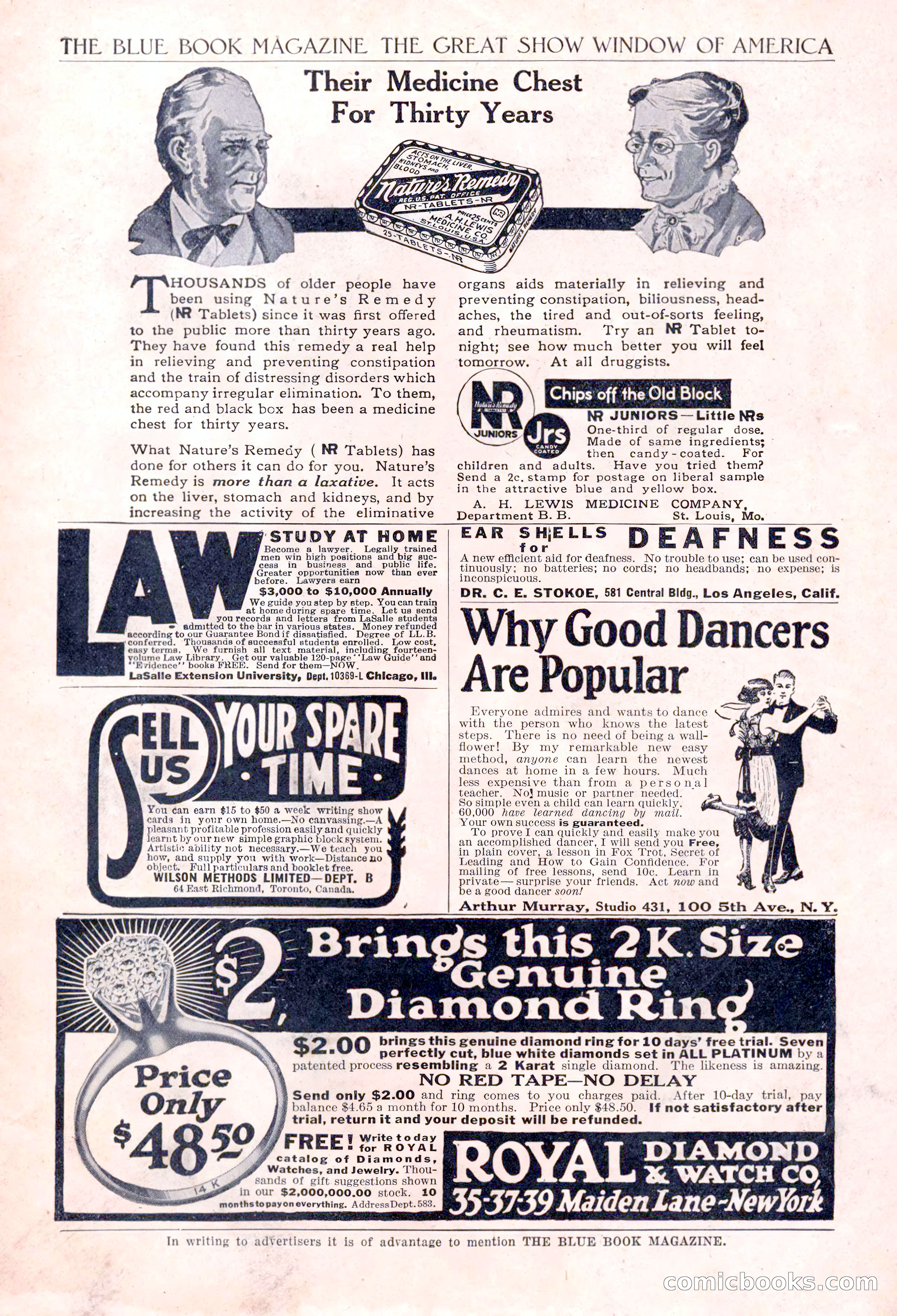 The Blue Book Magazine, October 1922 — page 209 of 212