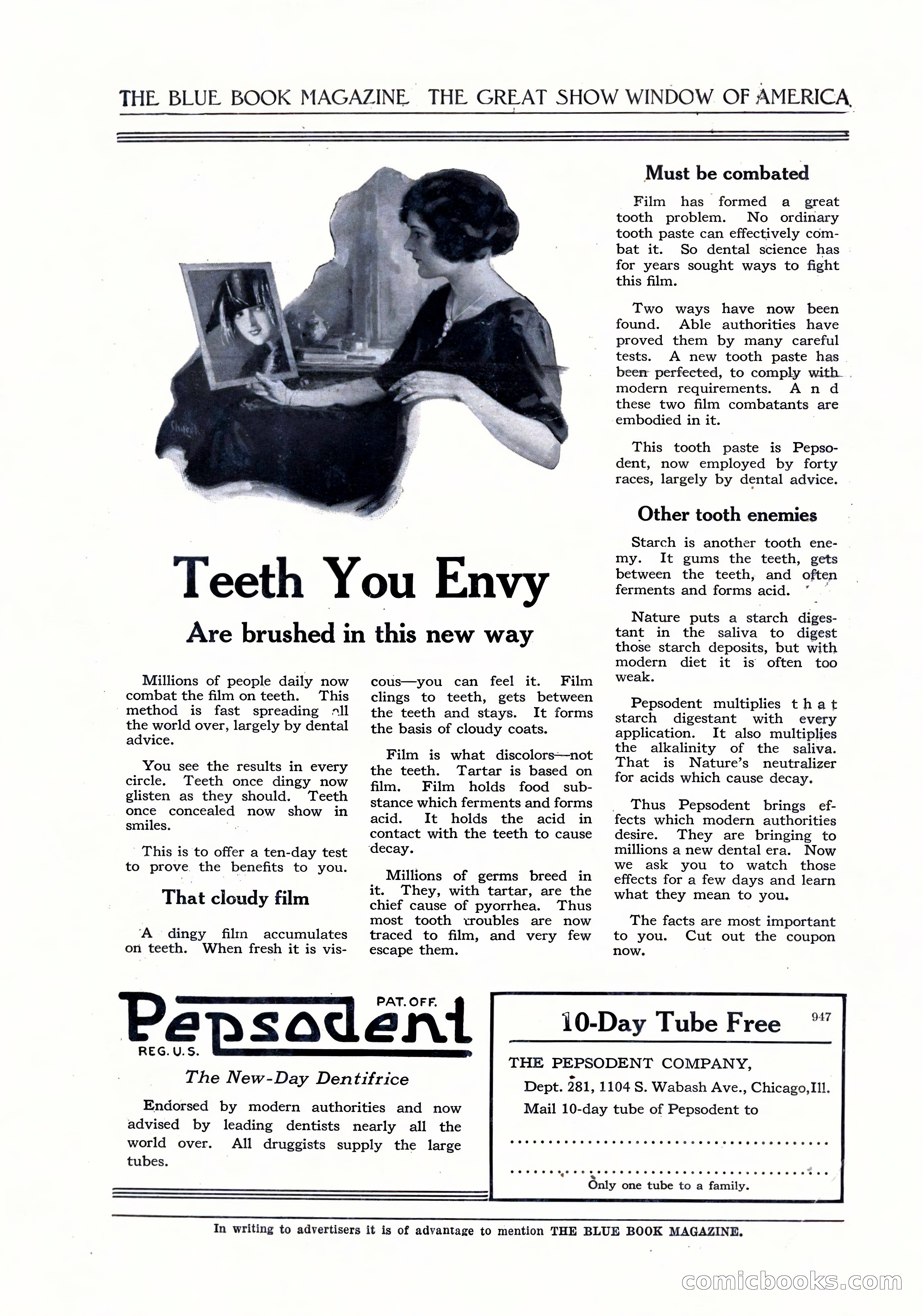 The Blue Book Magazine, October 1922 — page 211 of 212