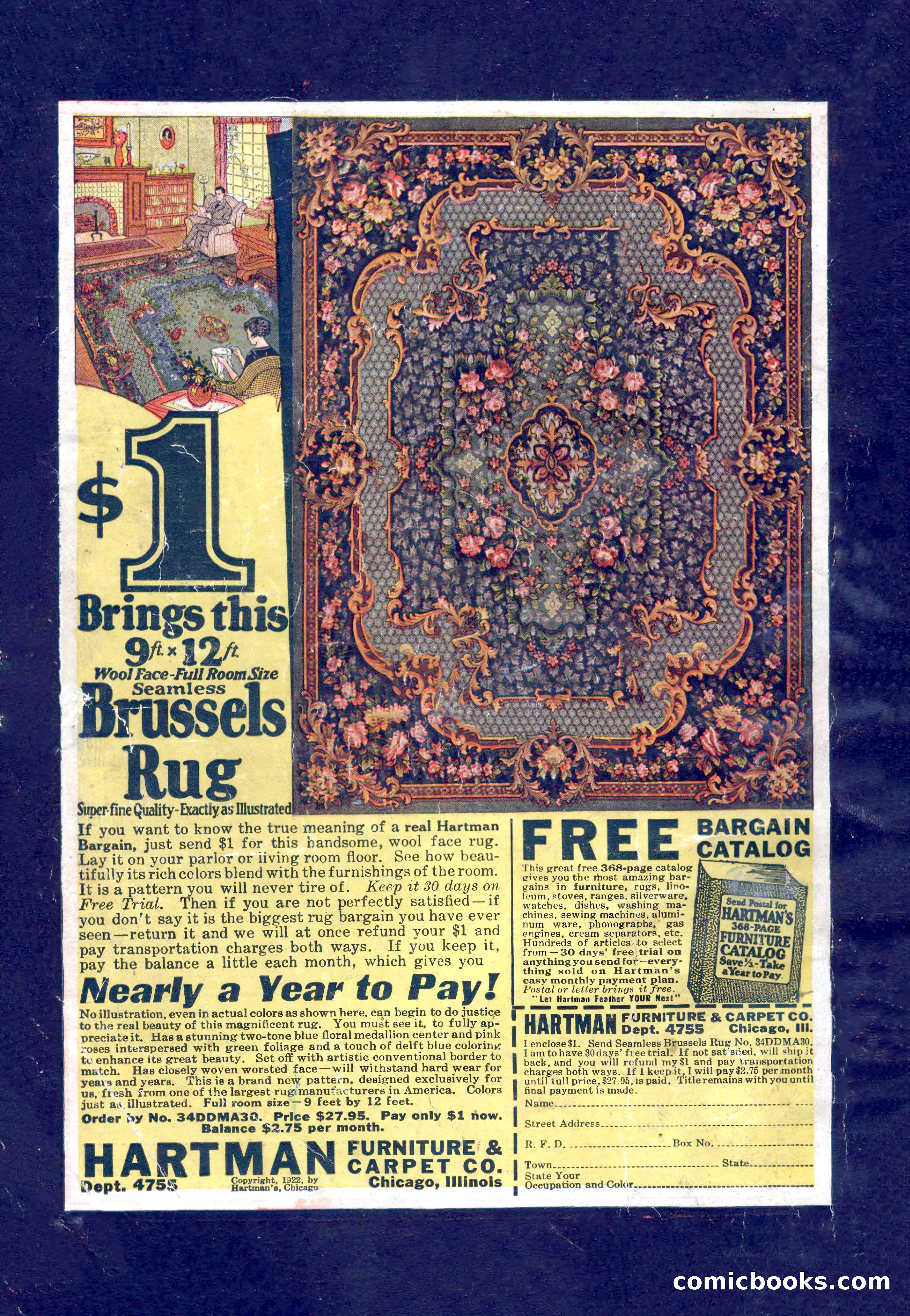 The Blue Book Magazine, October 1922 — page 212 of 212