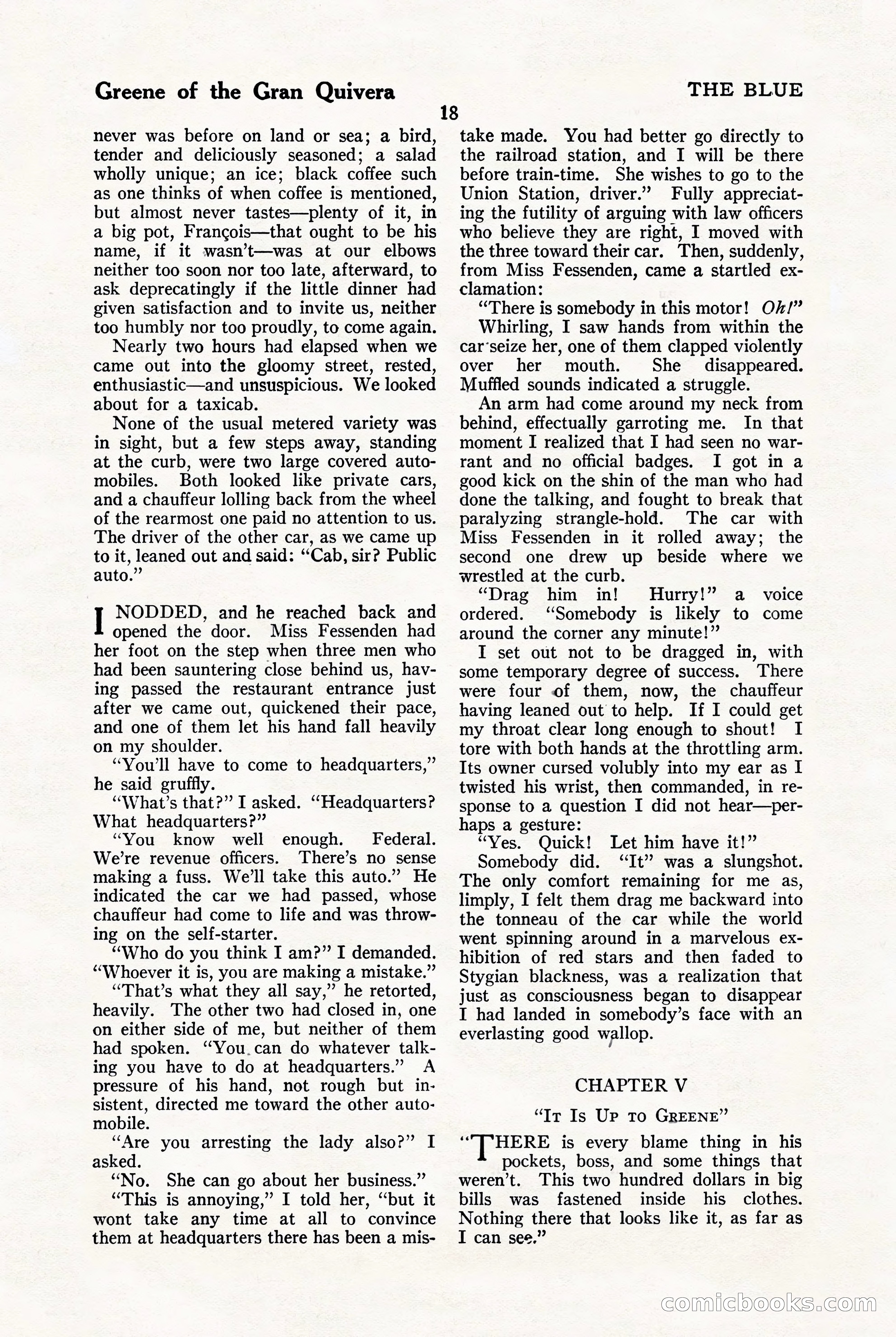 The Blue Book Magazine, January 1923 — page 24 of 212