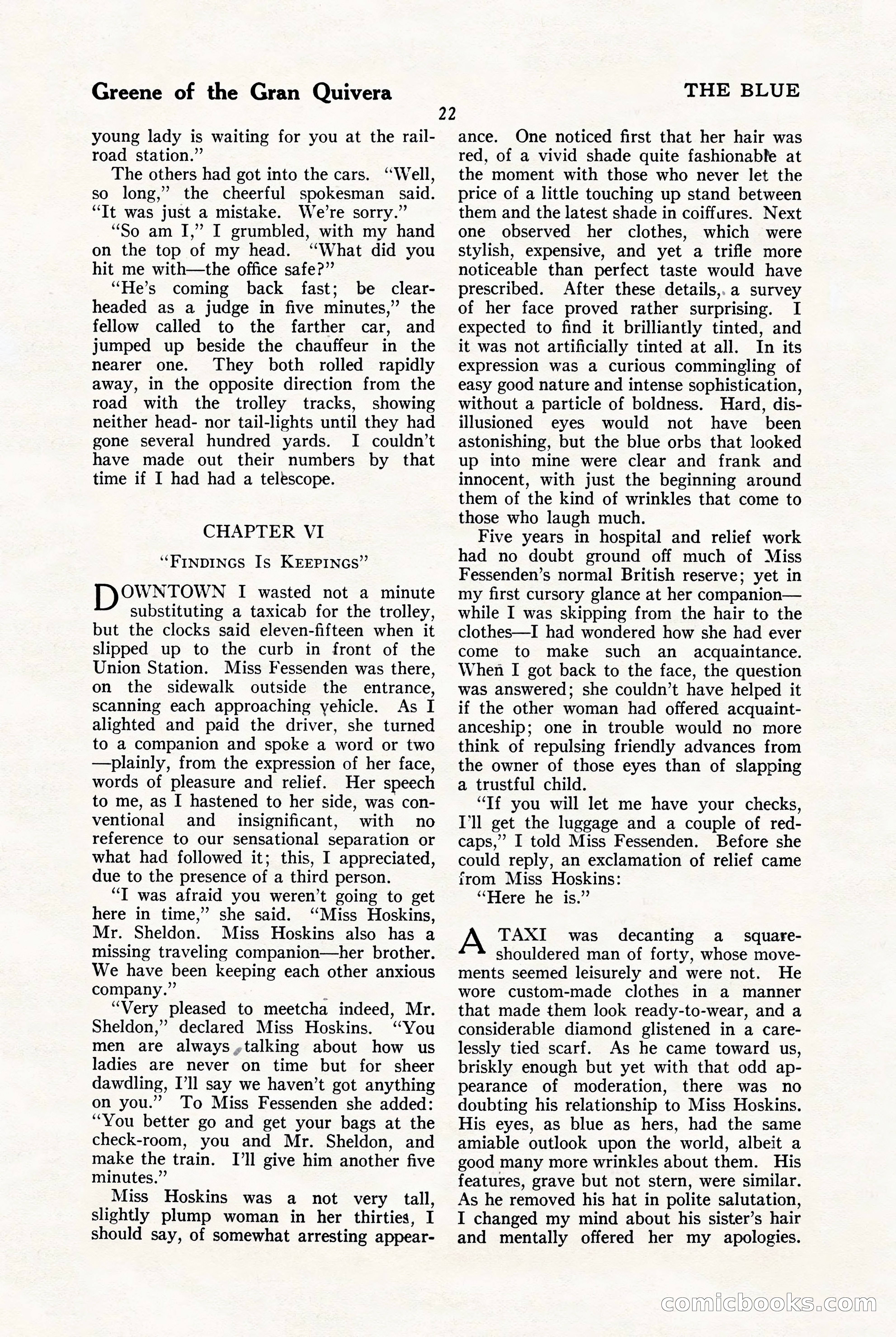 The Blue Book Magazine, January 1923 — page 28 of 212