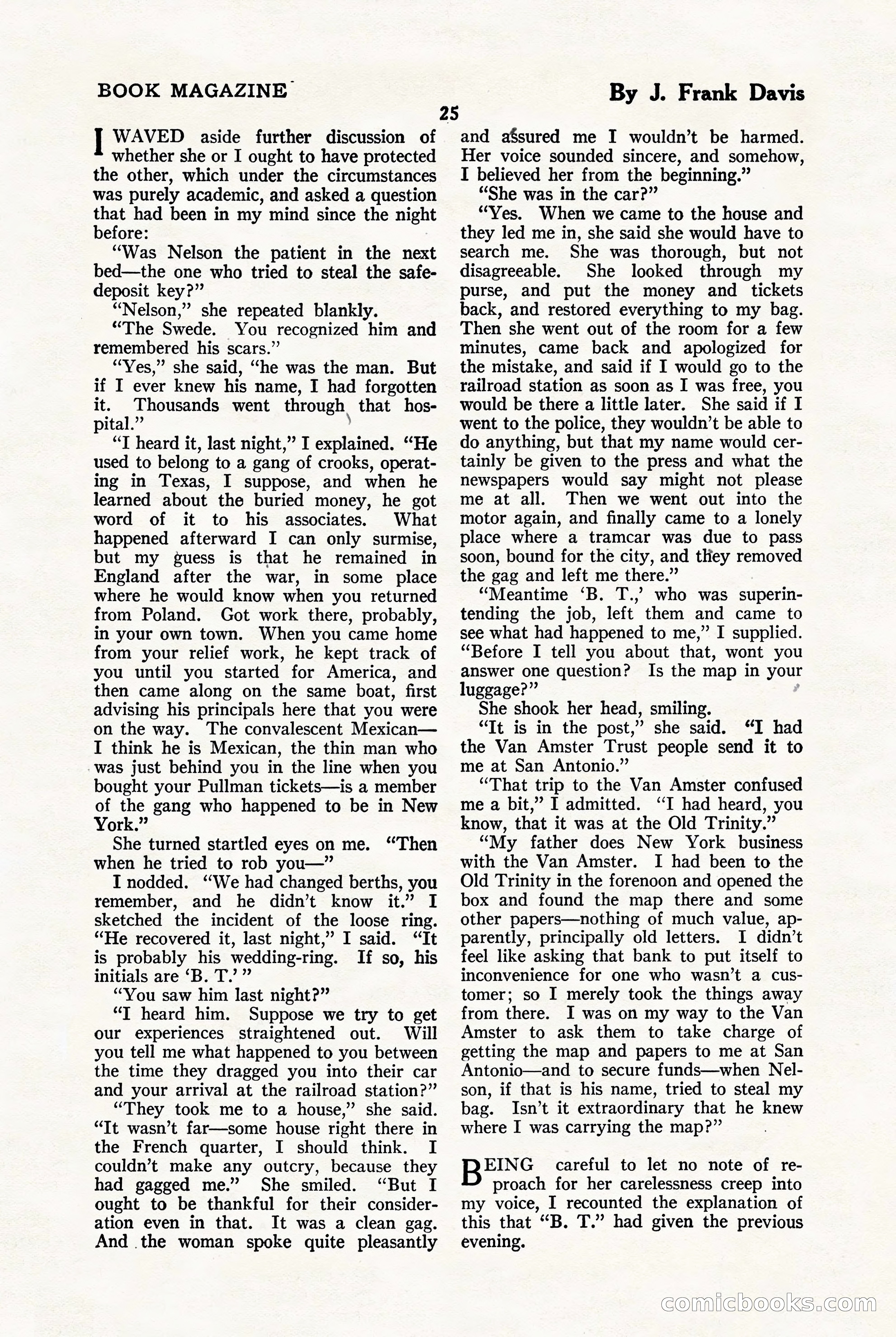 The Blue Book Magazine, January 1923 — page 31 of 212