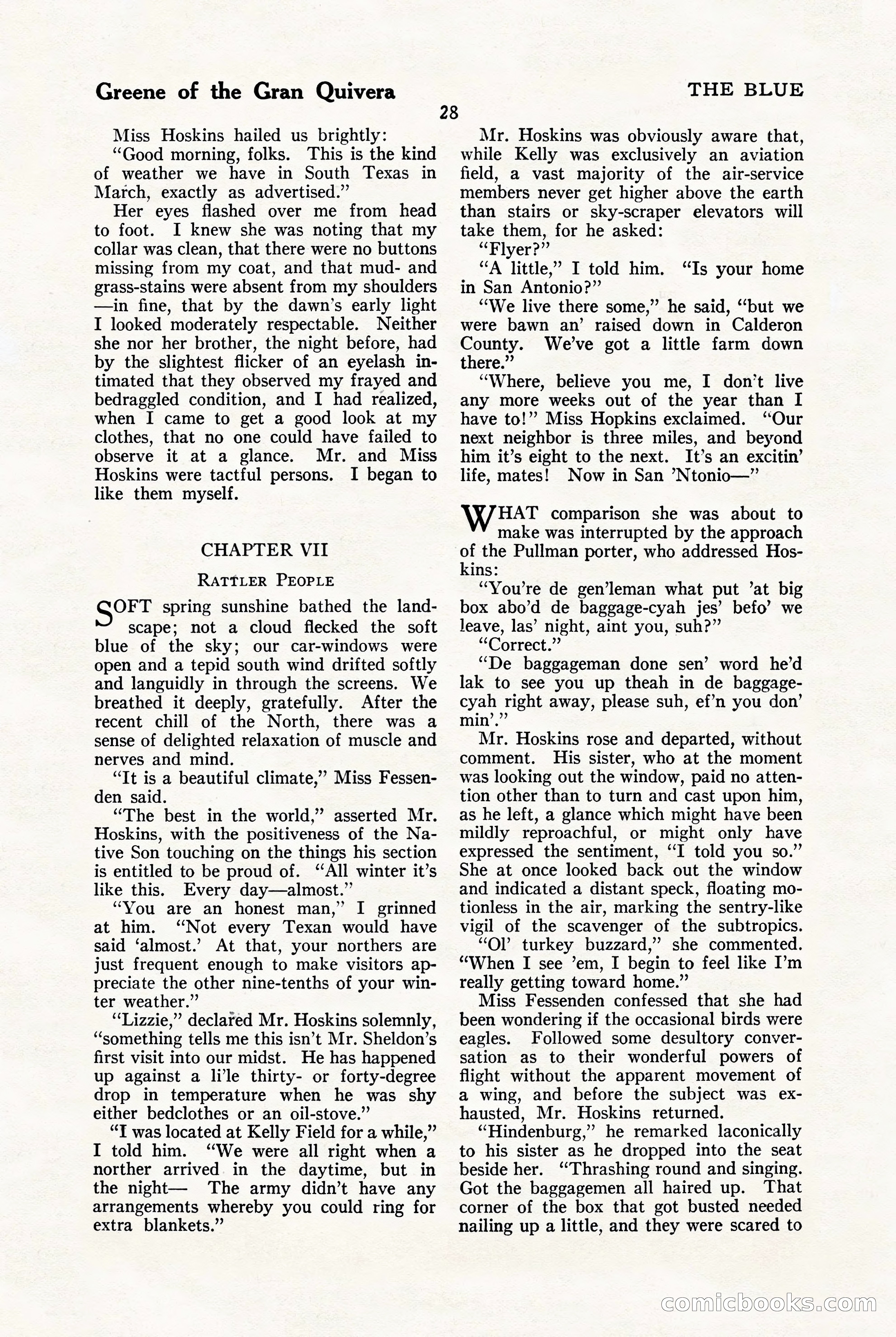 The Blue Book Magazine, January 1923 — page 34 of 212