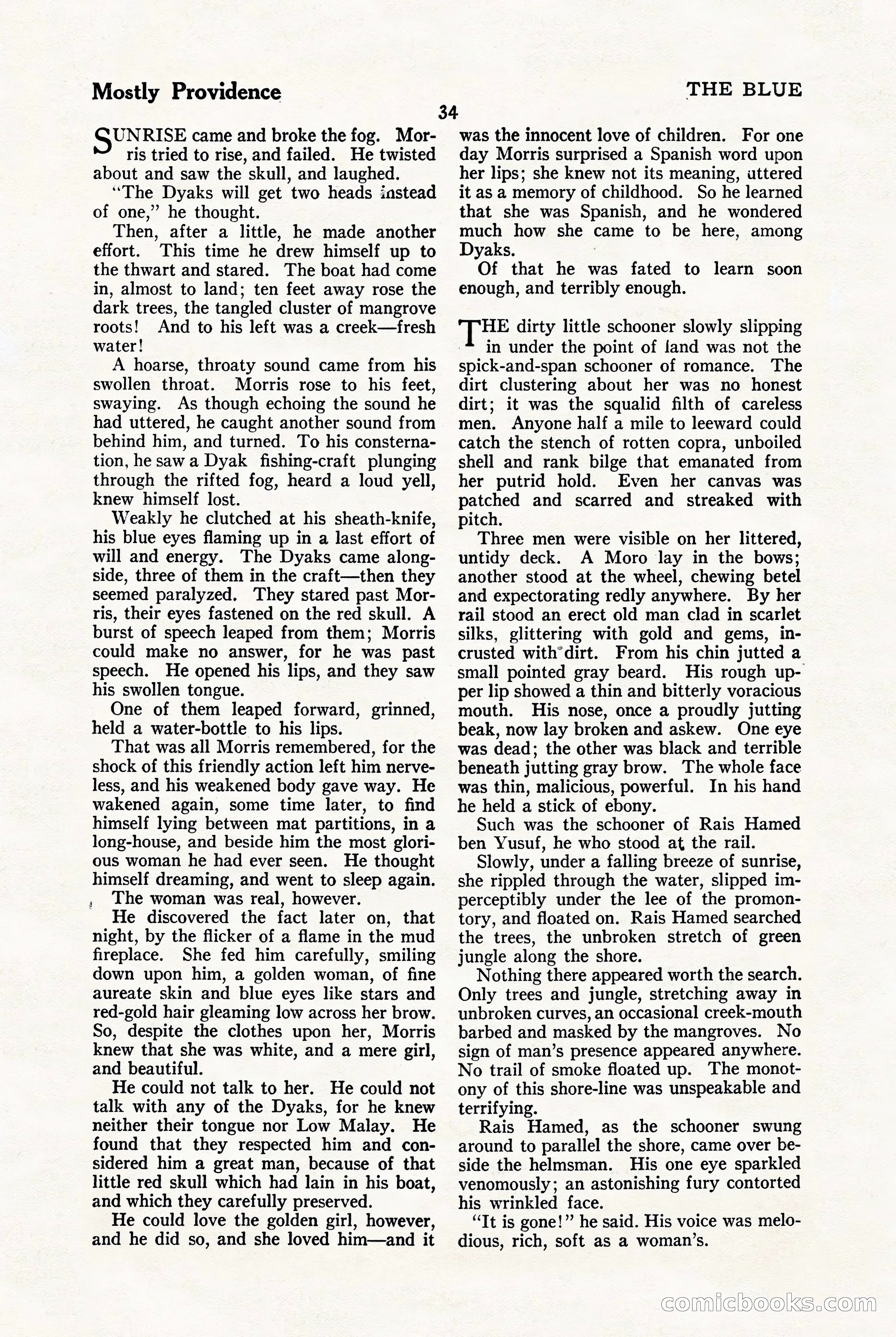 The Blue Book Magazine, January 1923 — page 40 of 212