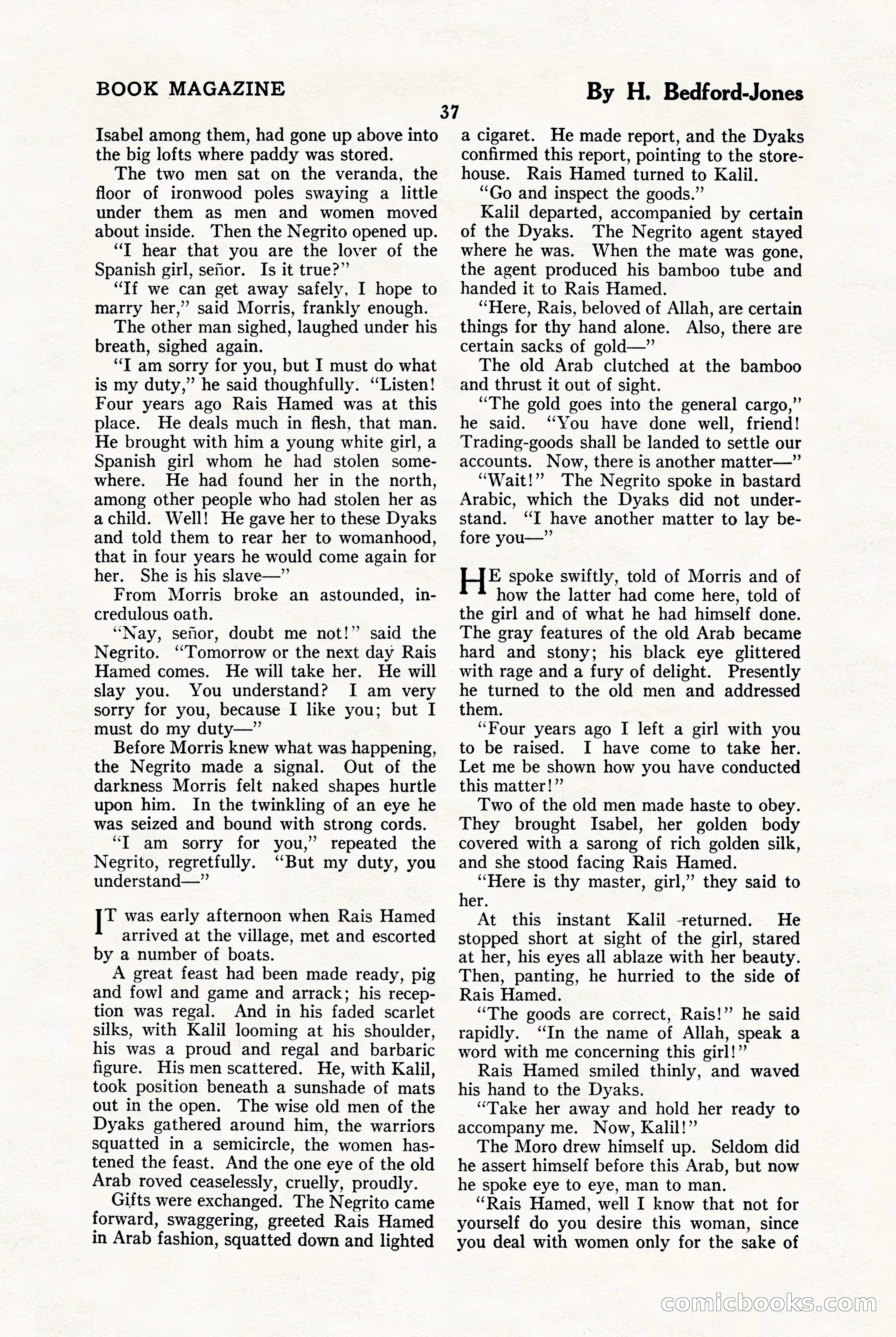 The Blue Book Magazine, January 1923 — page 43 of 212
