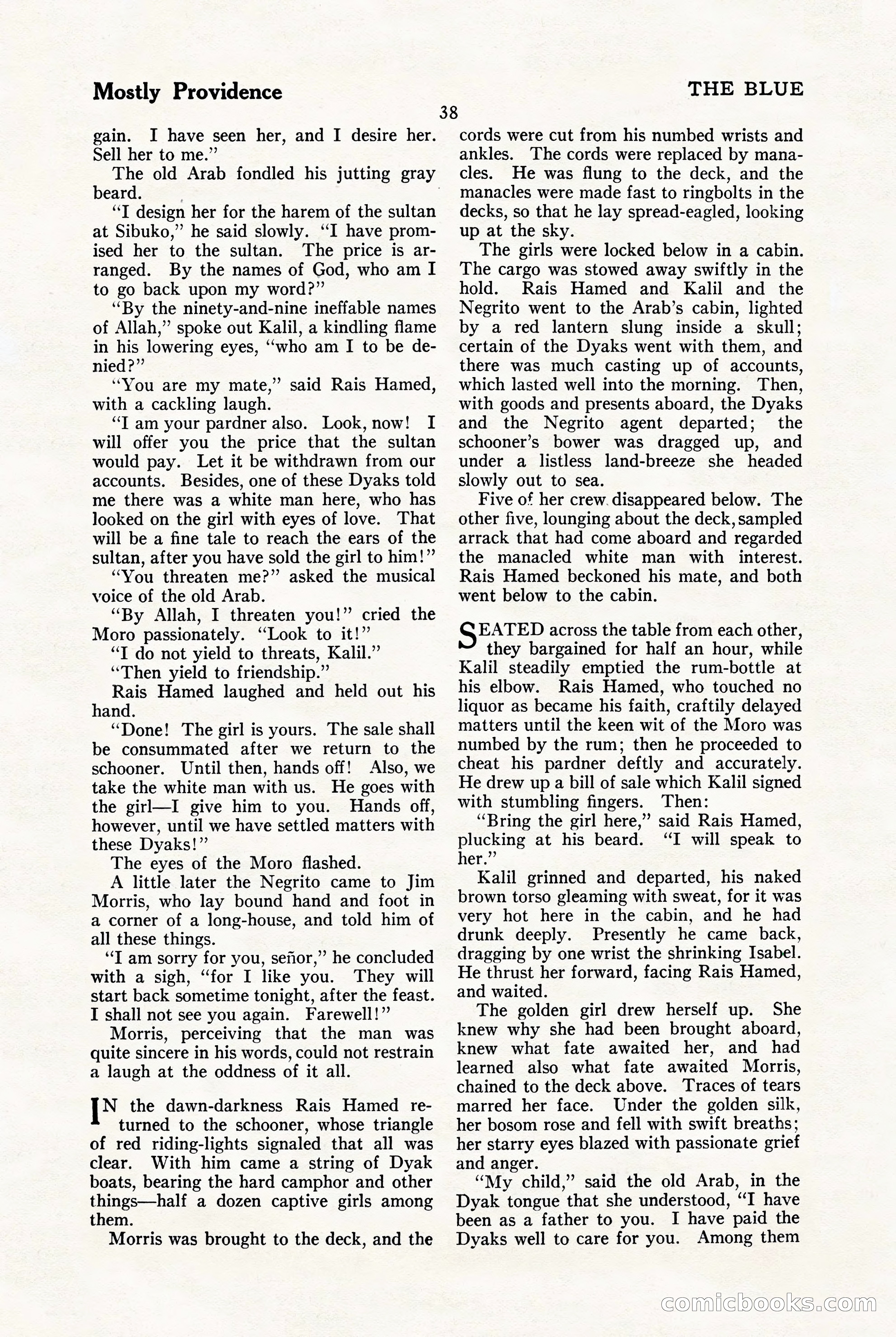 The Blue Book Magazine, January 1923 — page 44 of 212