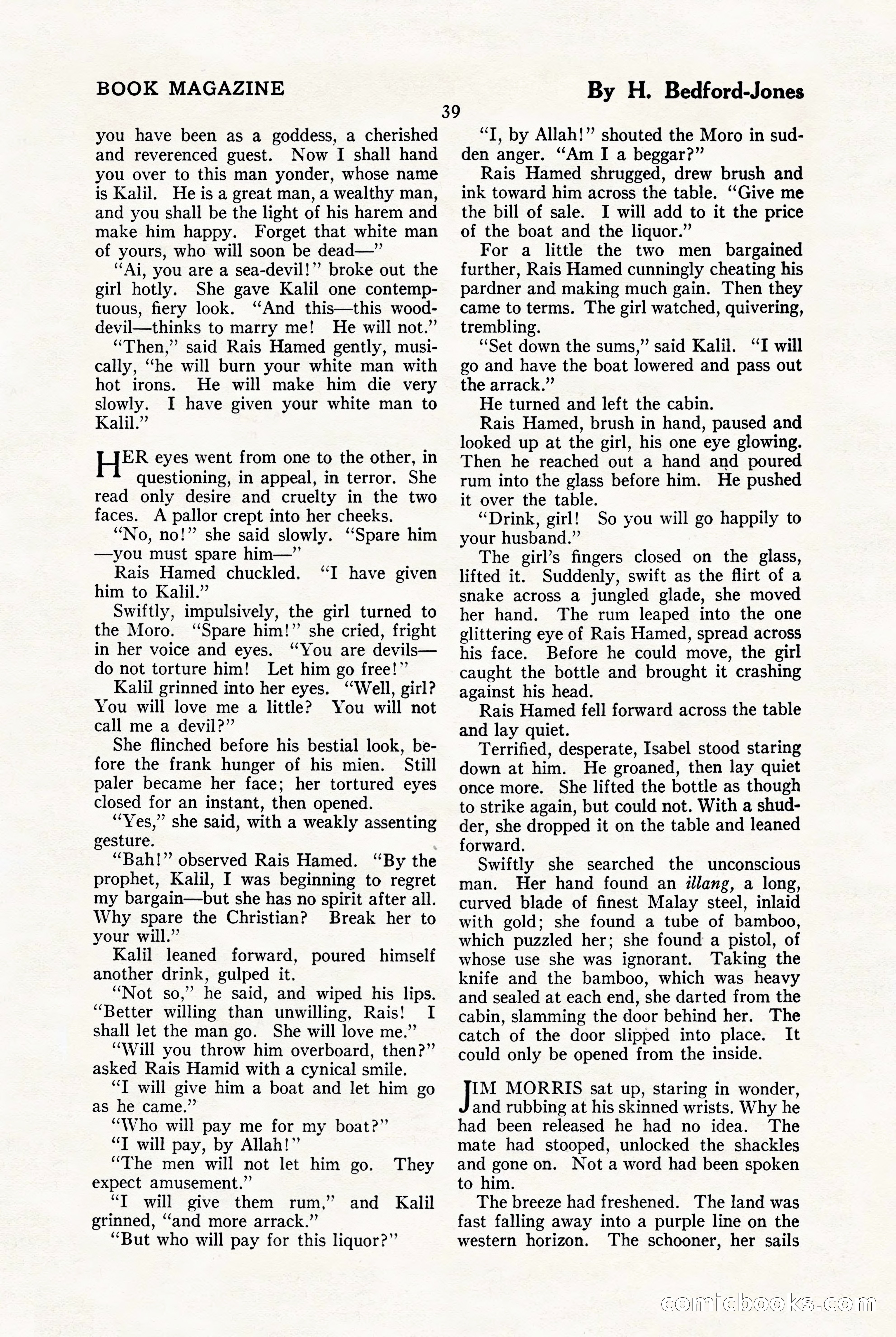 The Blue Book Magazine, January 1923 — page 45 of 212