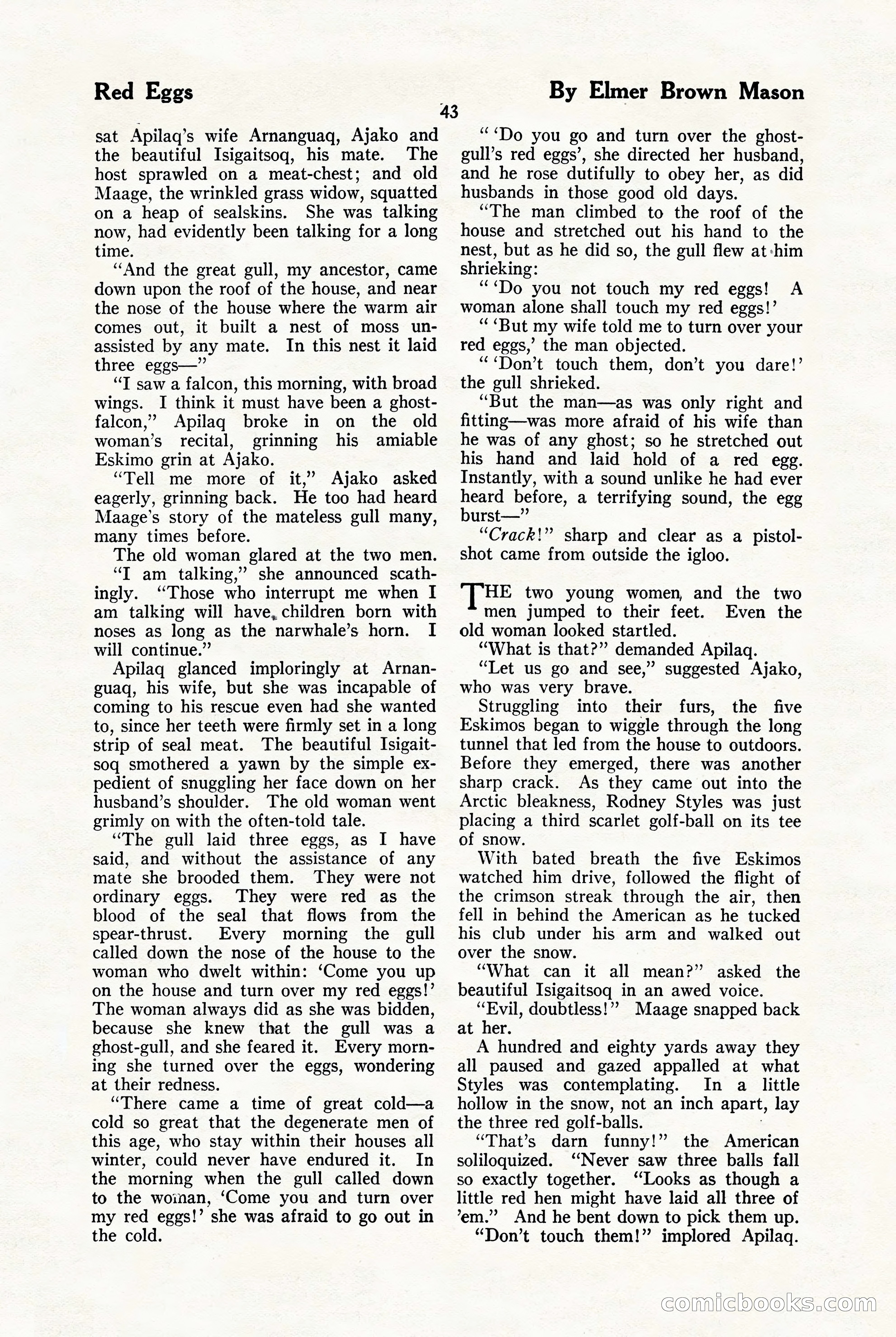 The Blue Book Magazine, January 1923 — page 49 of 212