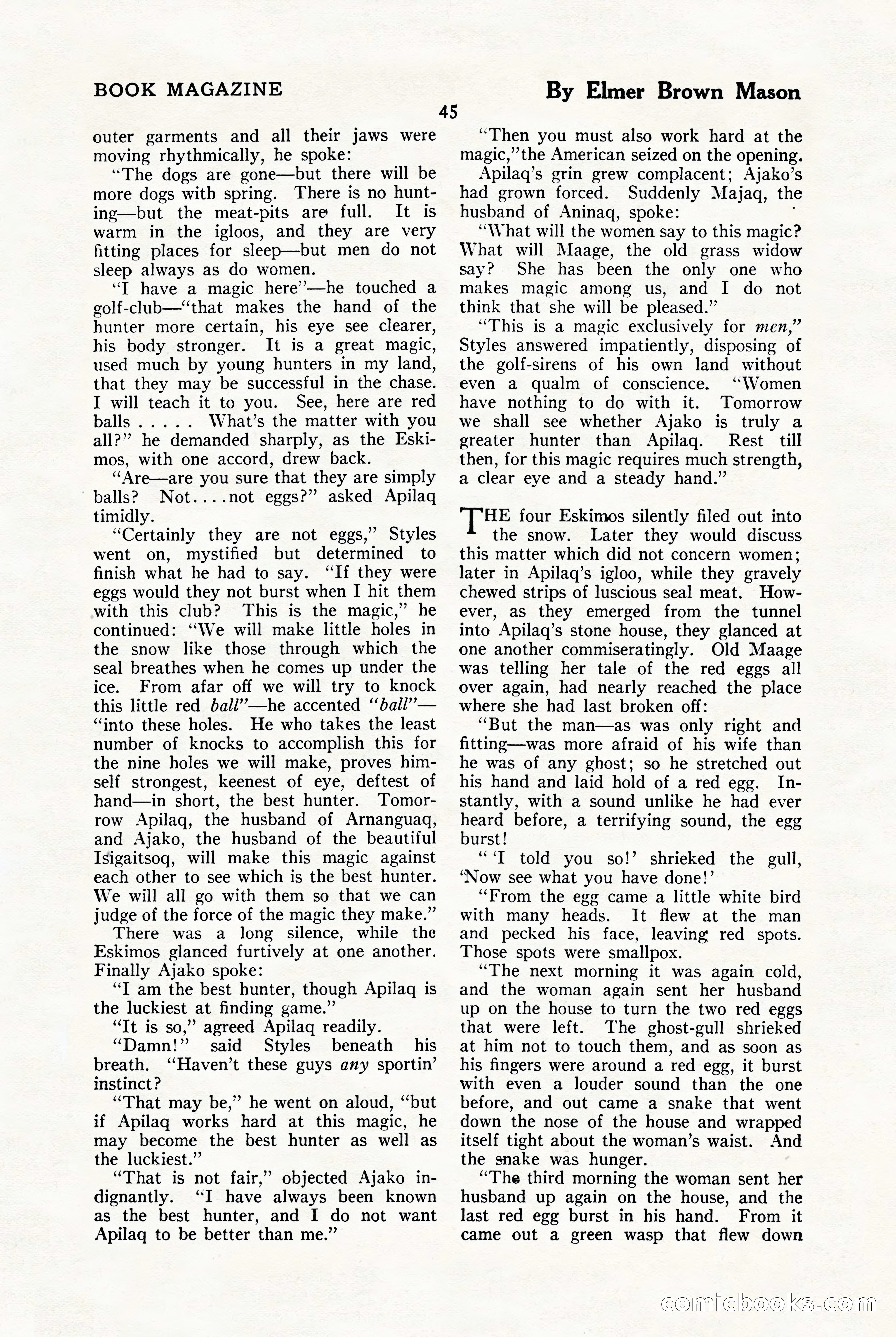The Blue Book Magazine, January 1923 — page 51 of 212