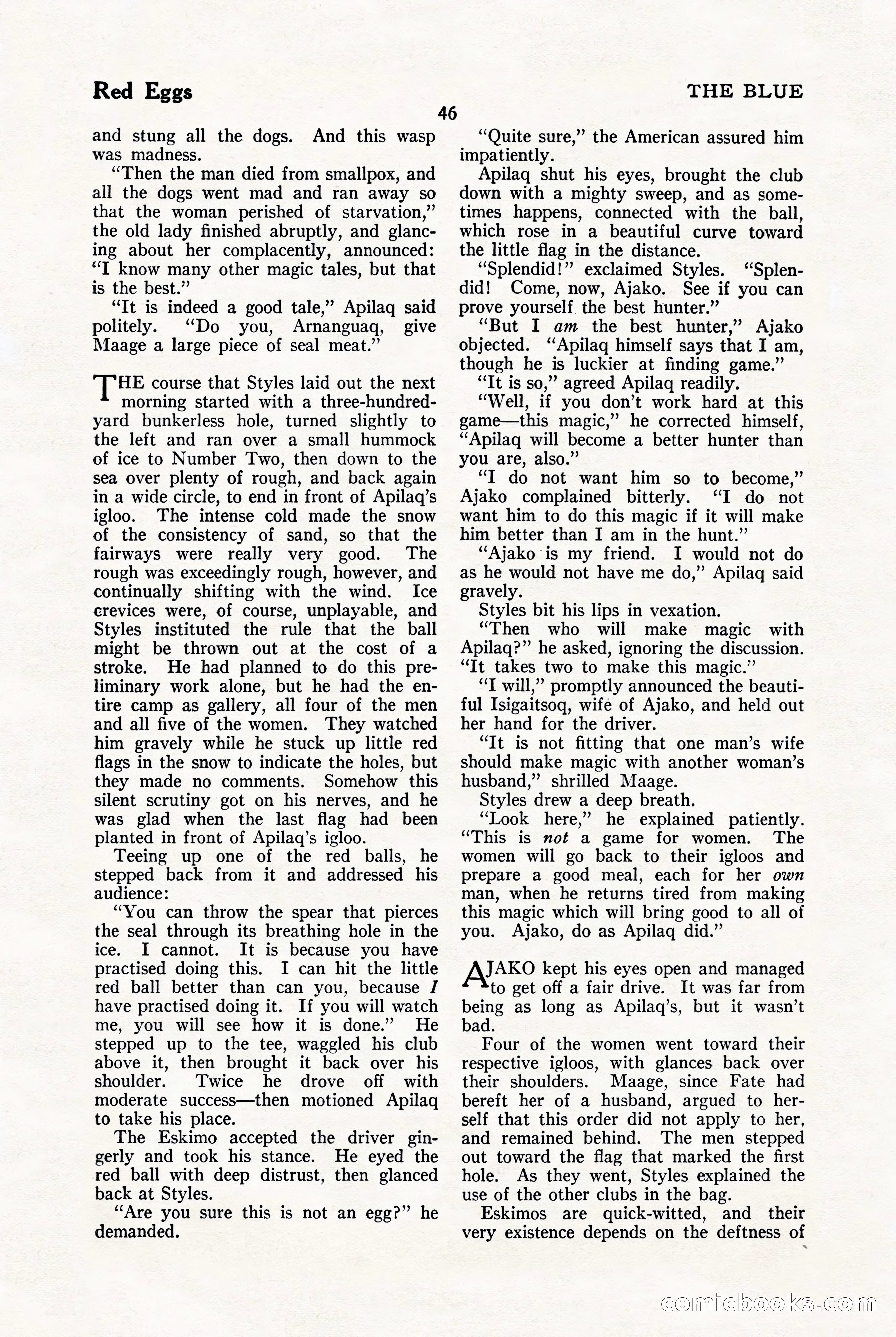 The Blue Book Magazine, January 1923 — page 52 of 212