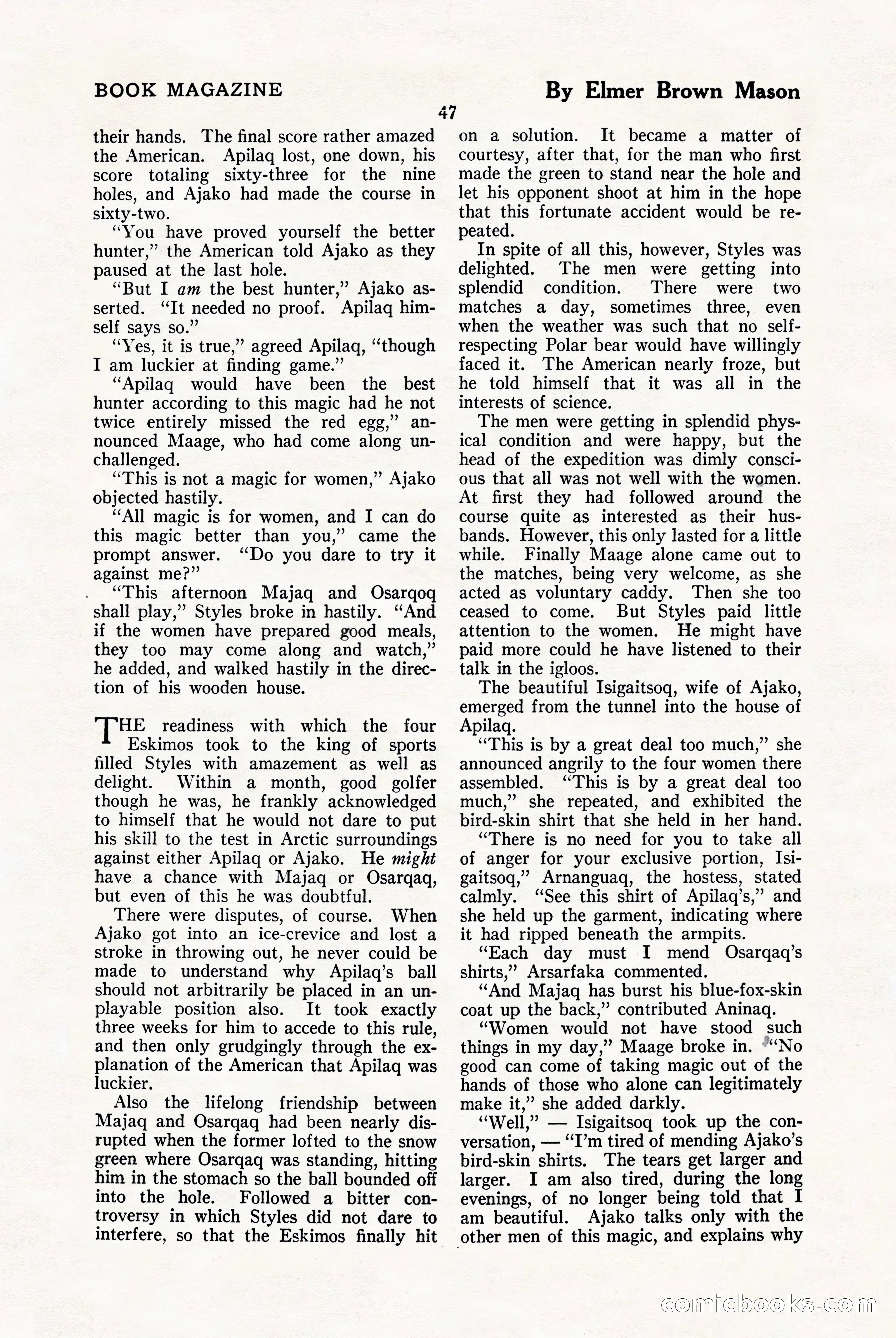 The Blue Book Magazine, January 1923 — page 53 of 212