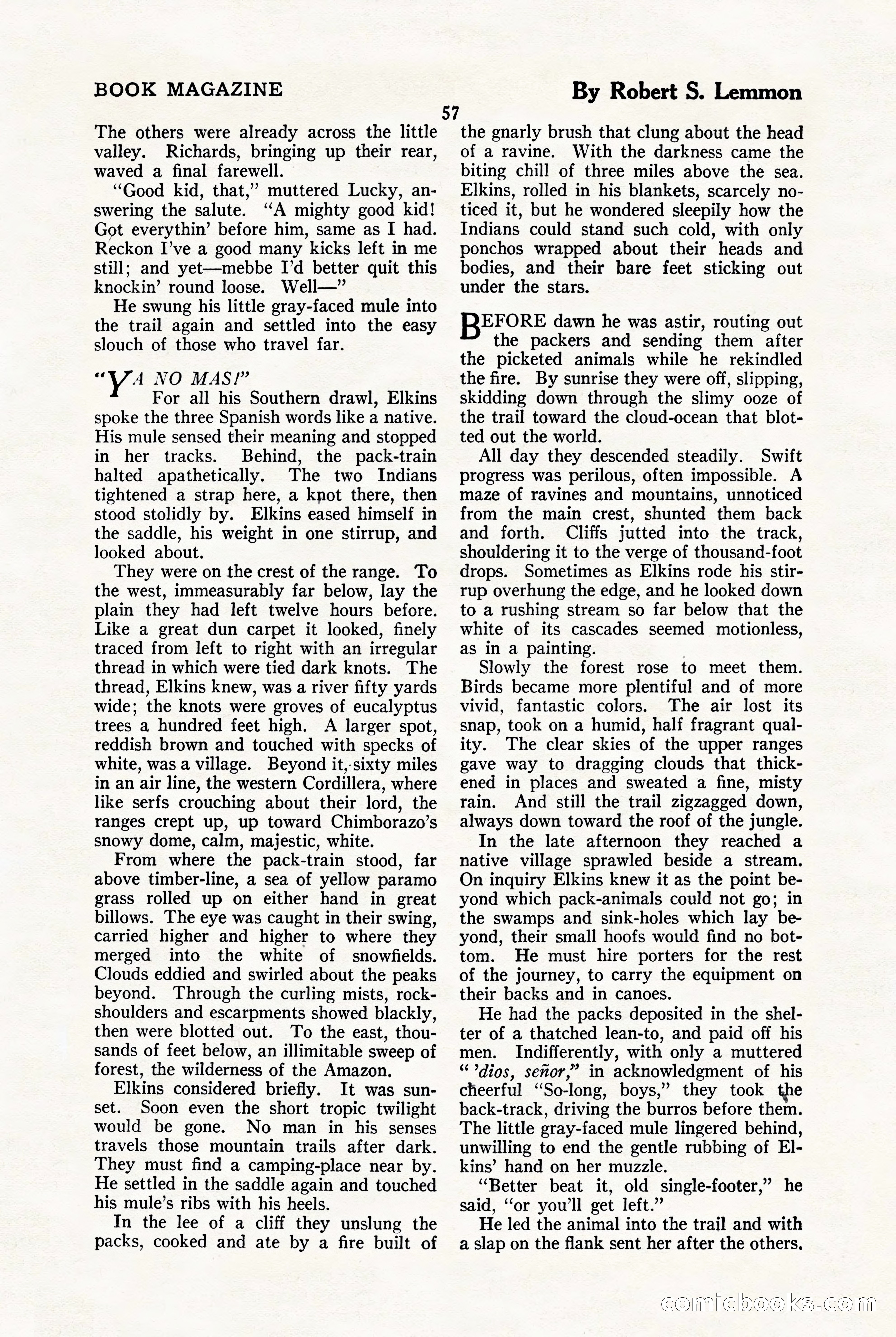The Blue Book Magazine, January 1923 — page 63 of 212