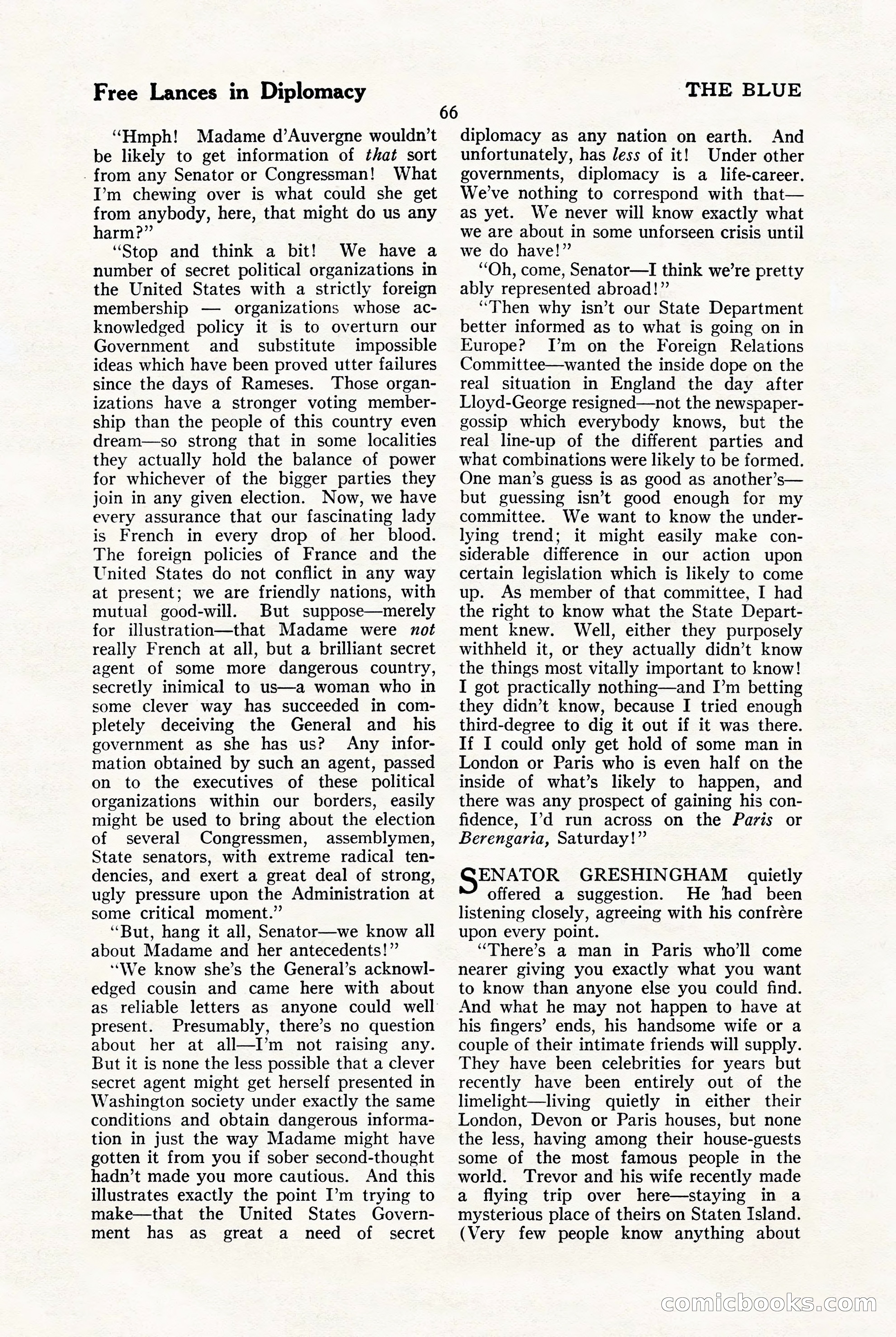 The Blue Book Magazine, January 1923 — page 72 of 212