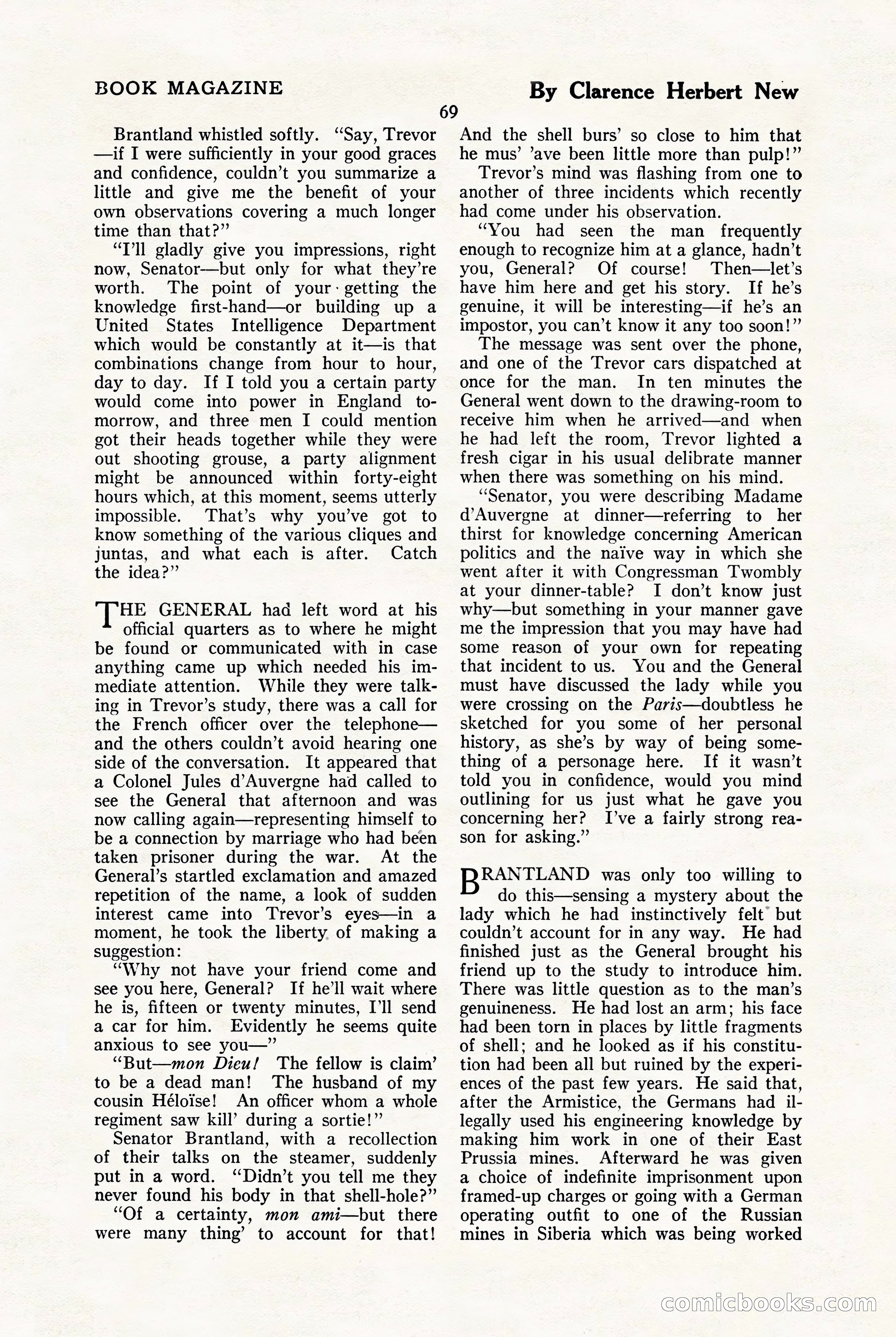 The Blue Book Magazine, January 1923 — page 75 of 212