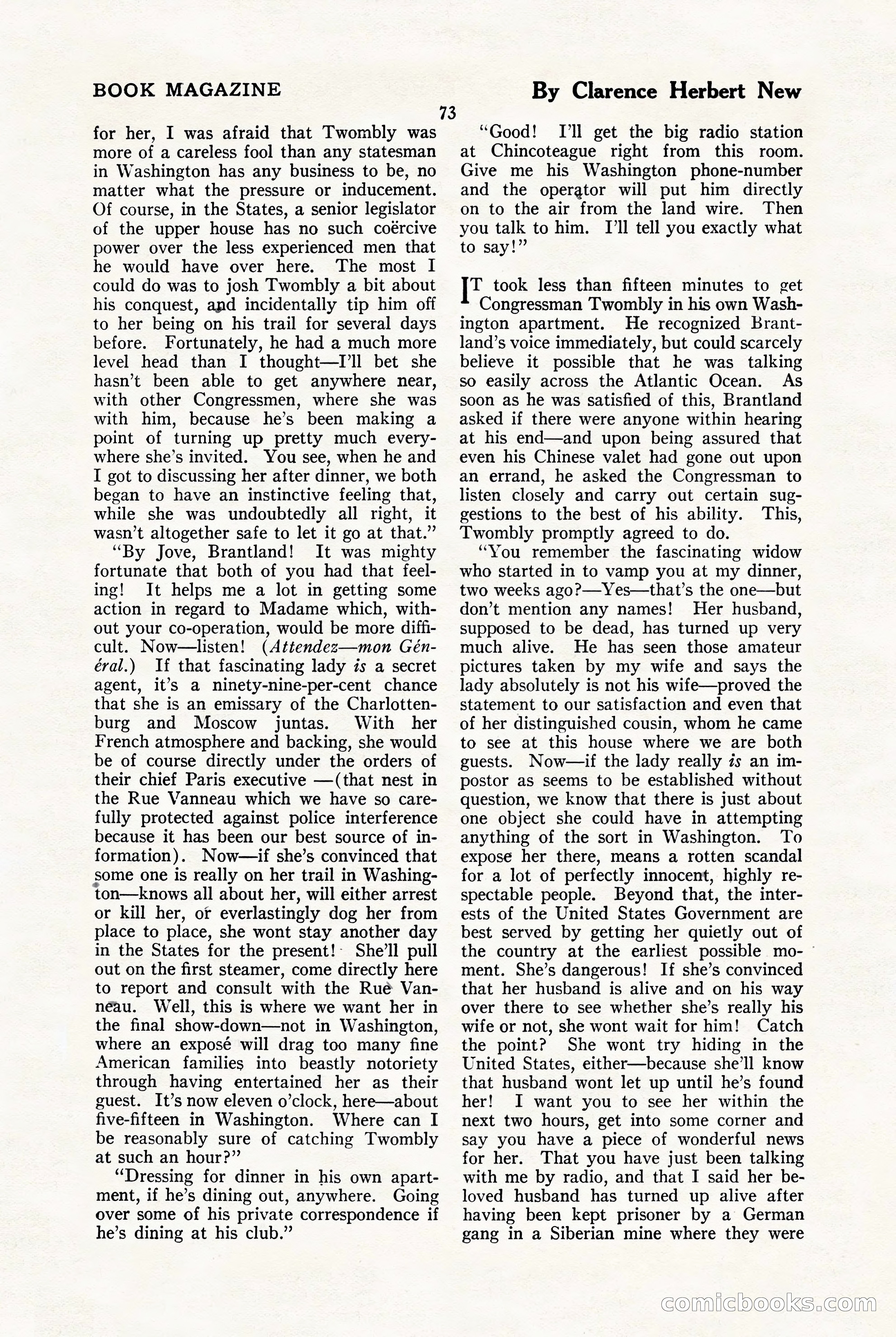 The Blue Book Magazine, January 1923 — page 79 of 212