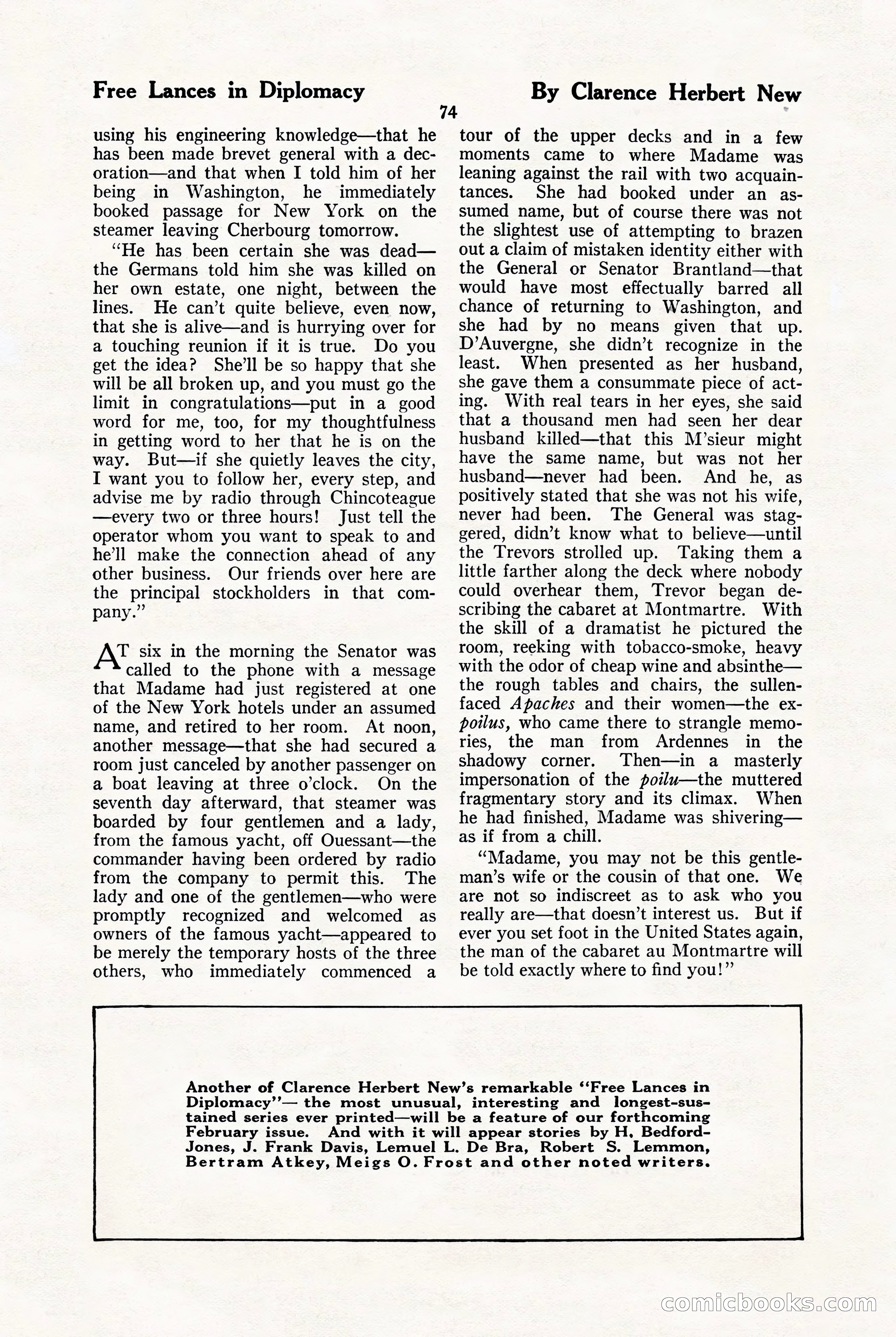 The Blue Book Magazine, January 1923 — page 80 of 212
