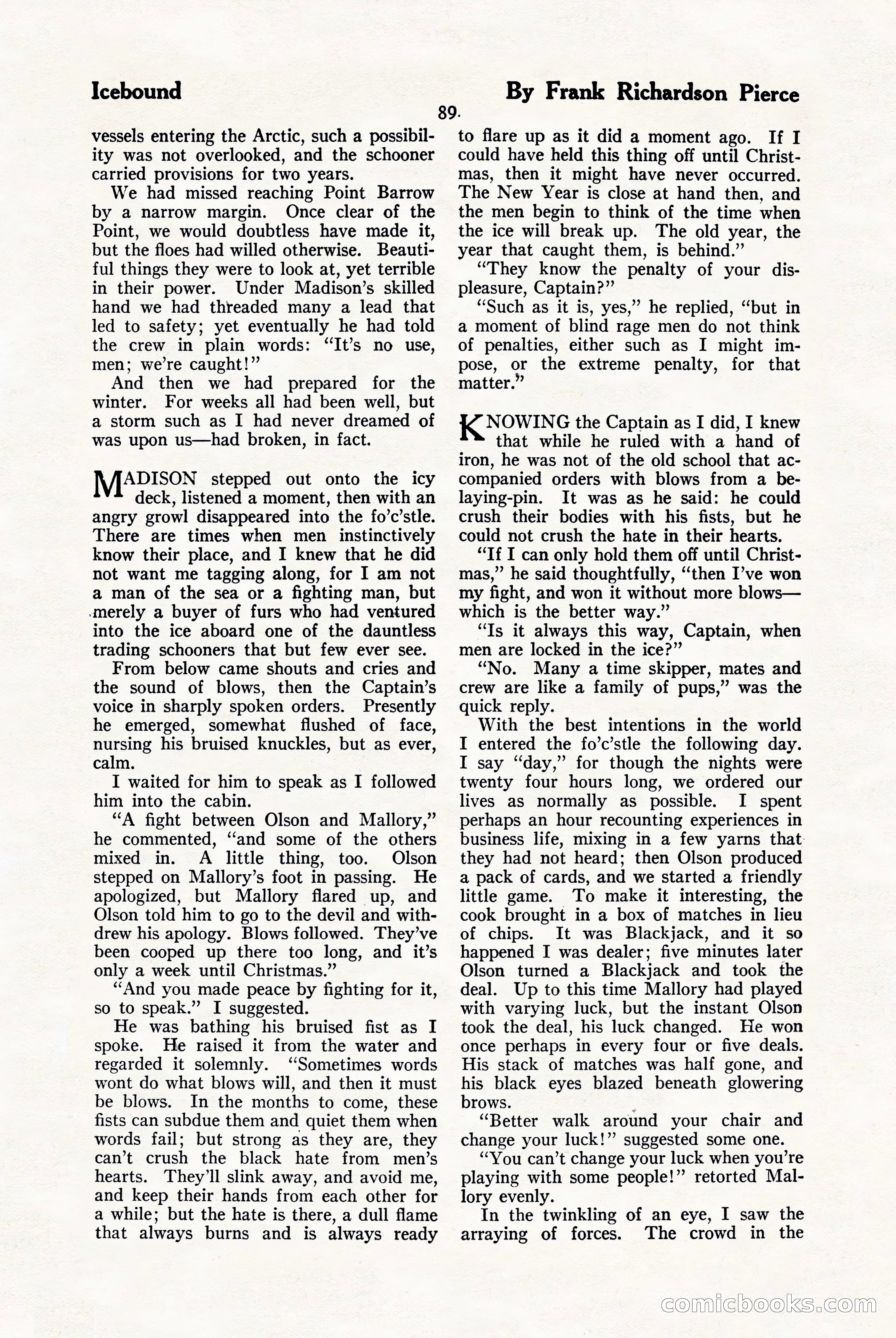 The Blue Book Magazine, January 1923 — page 95 of 212