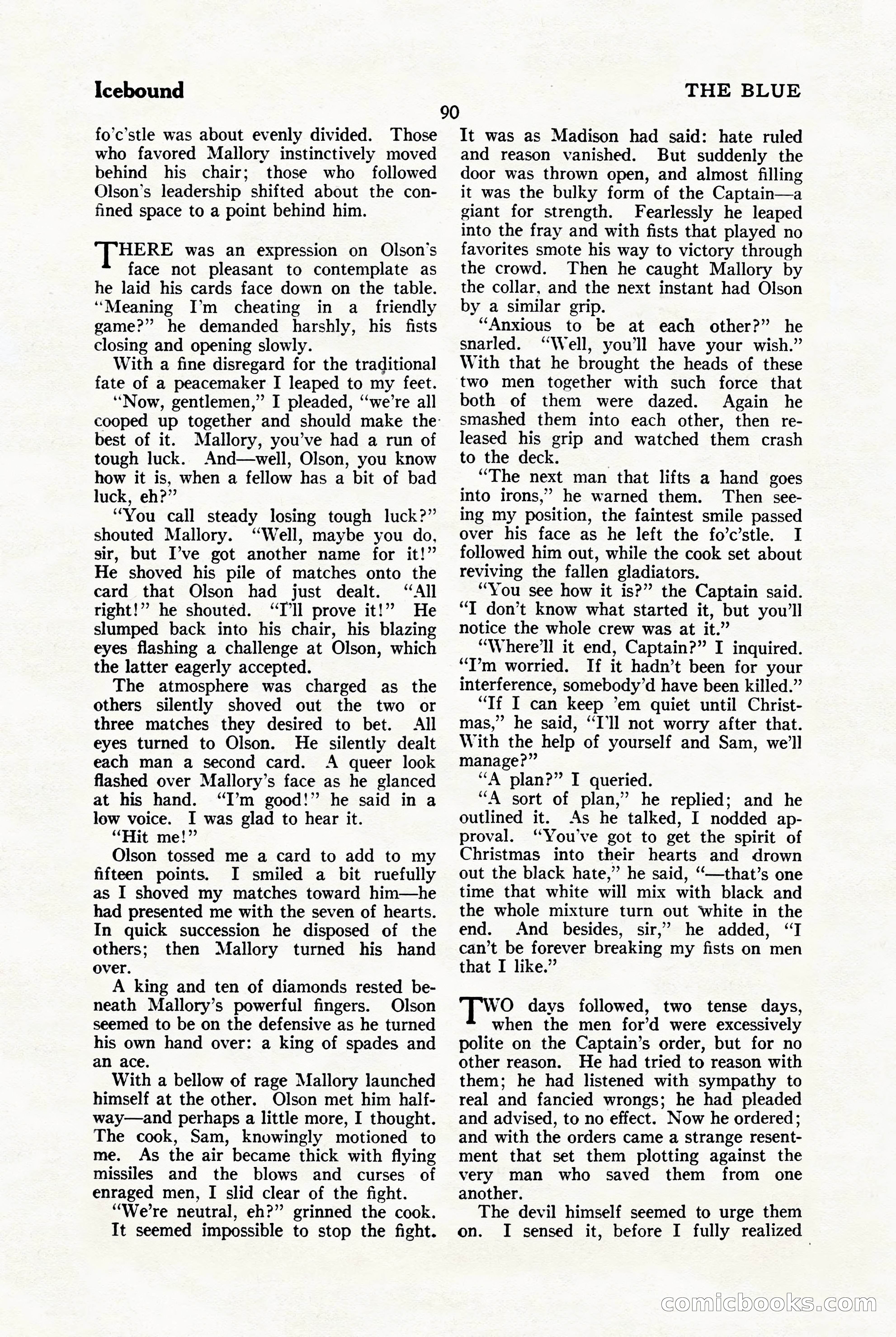 The Blue Book Magazine, January 1923 — page 96 of 212