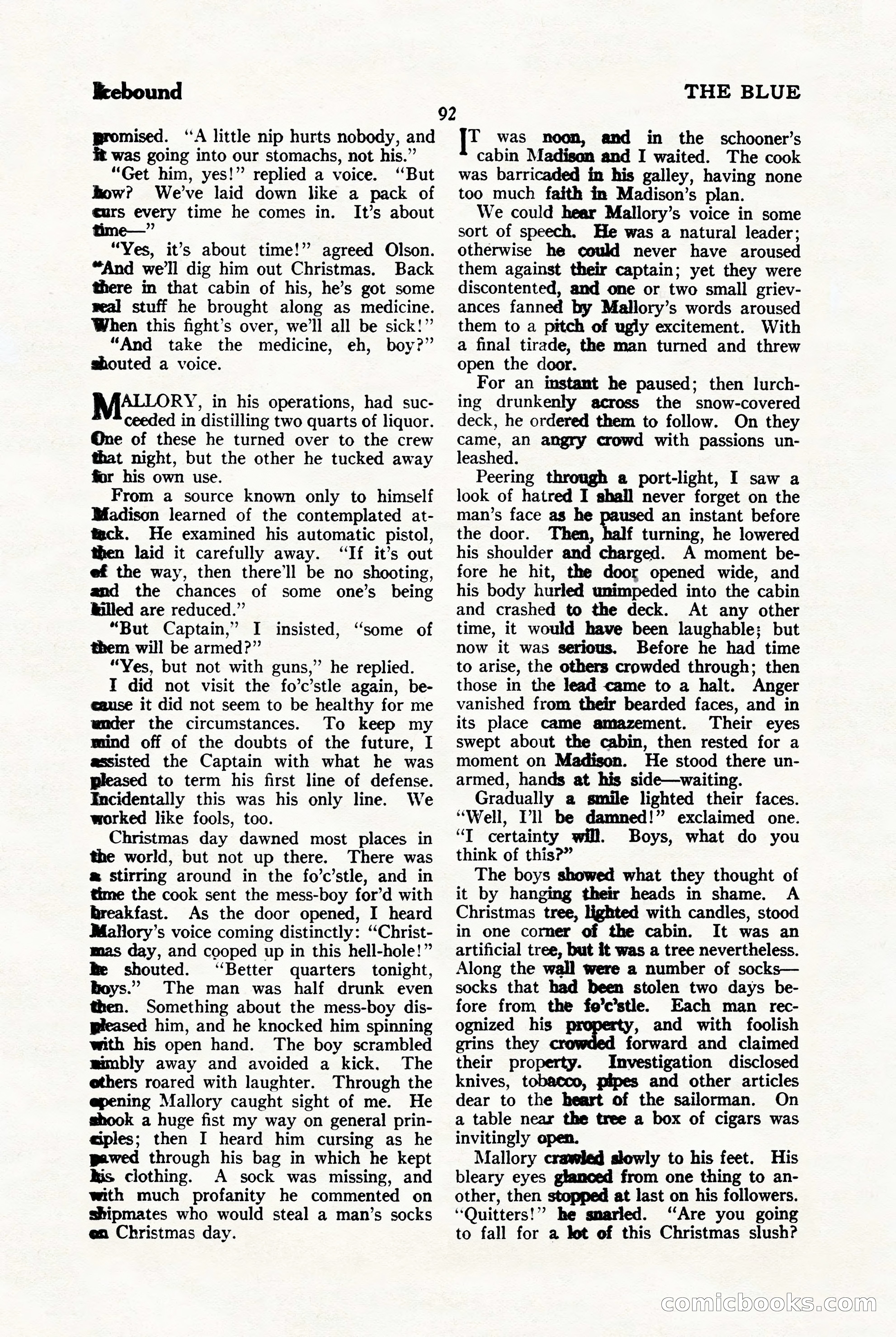 The Blue Book Magazine, January 1923 — page 98 of 212