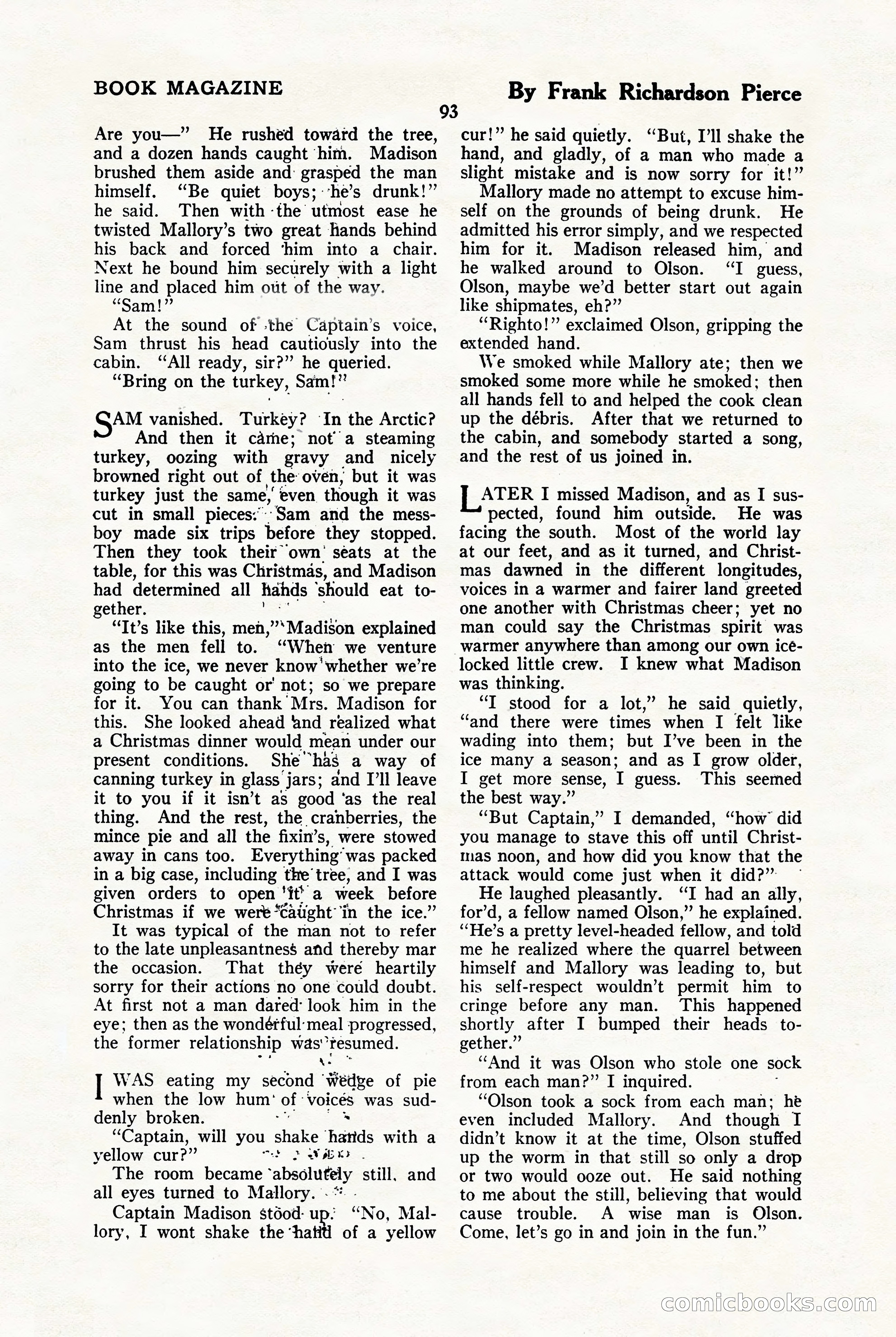 The Blue Book Magazine, January 1923 — page 99 of 212