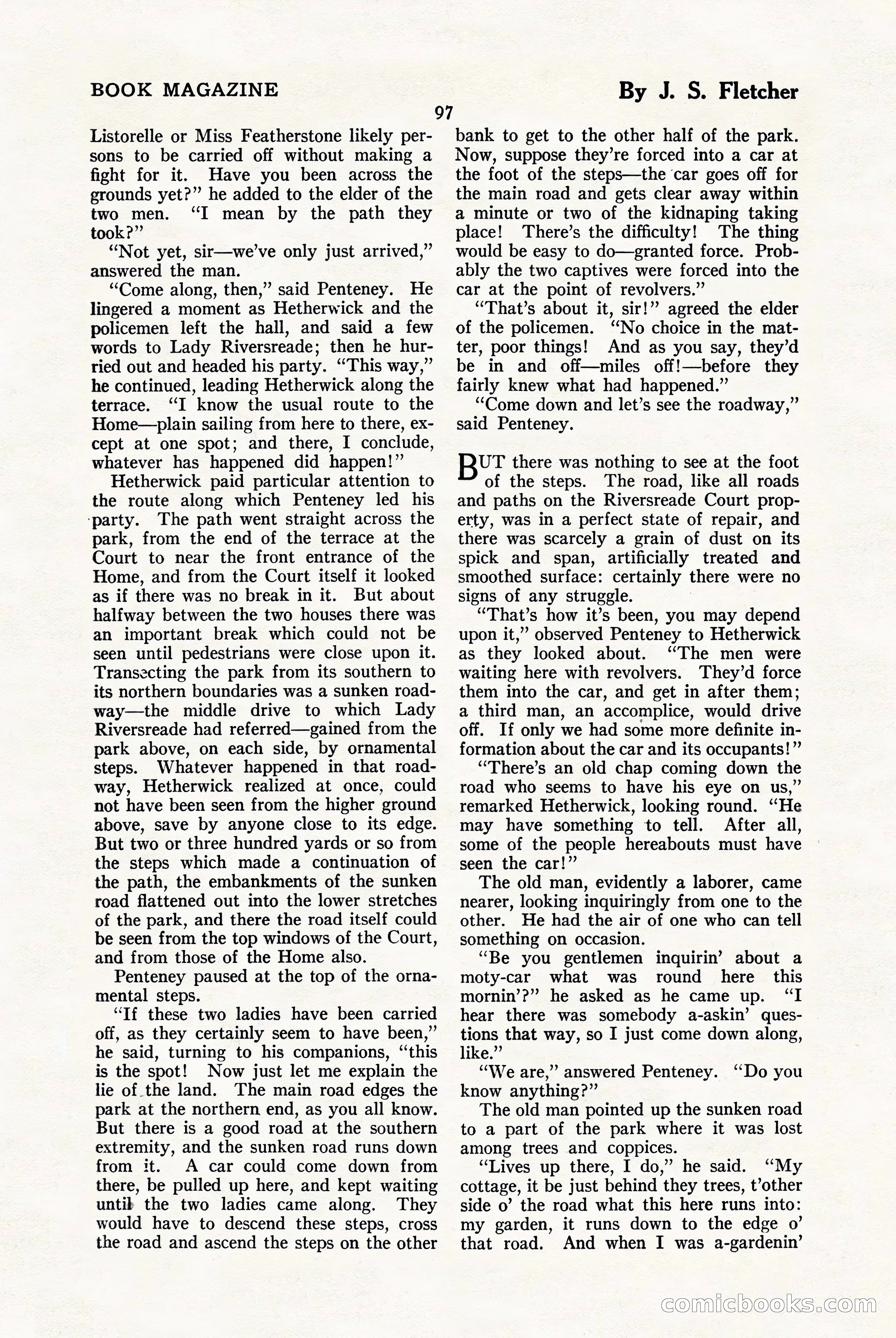 The Blue Book Magazine, January 1923 — page 103 of 212