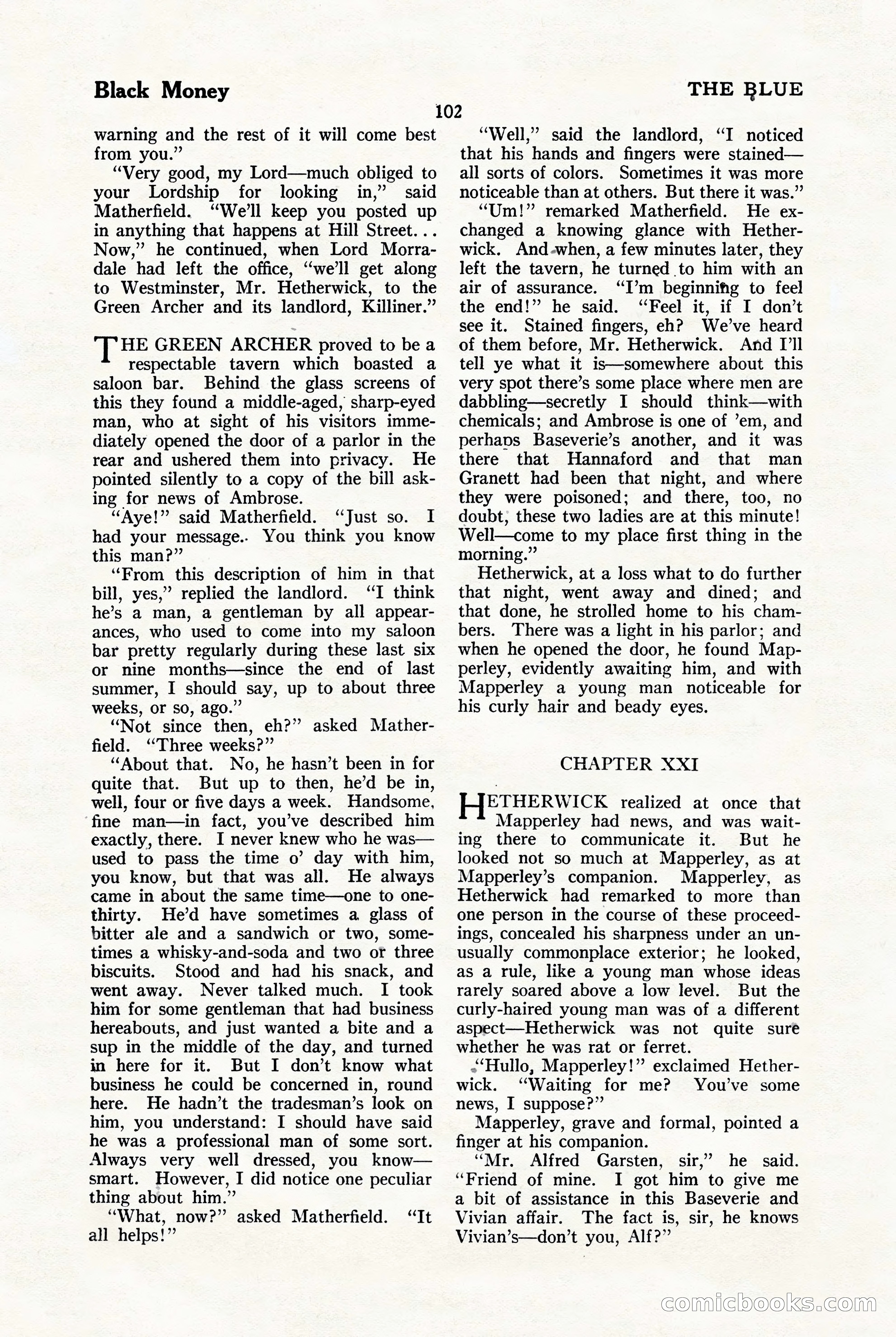 The Blue Book Magazine, January 1923 — page 108 of 212
