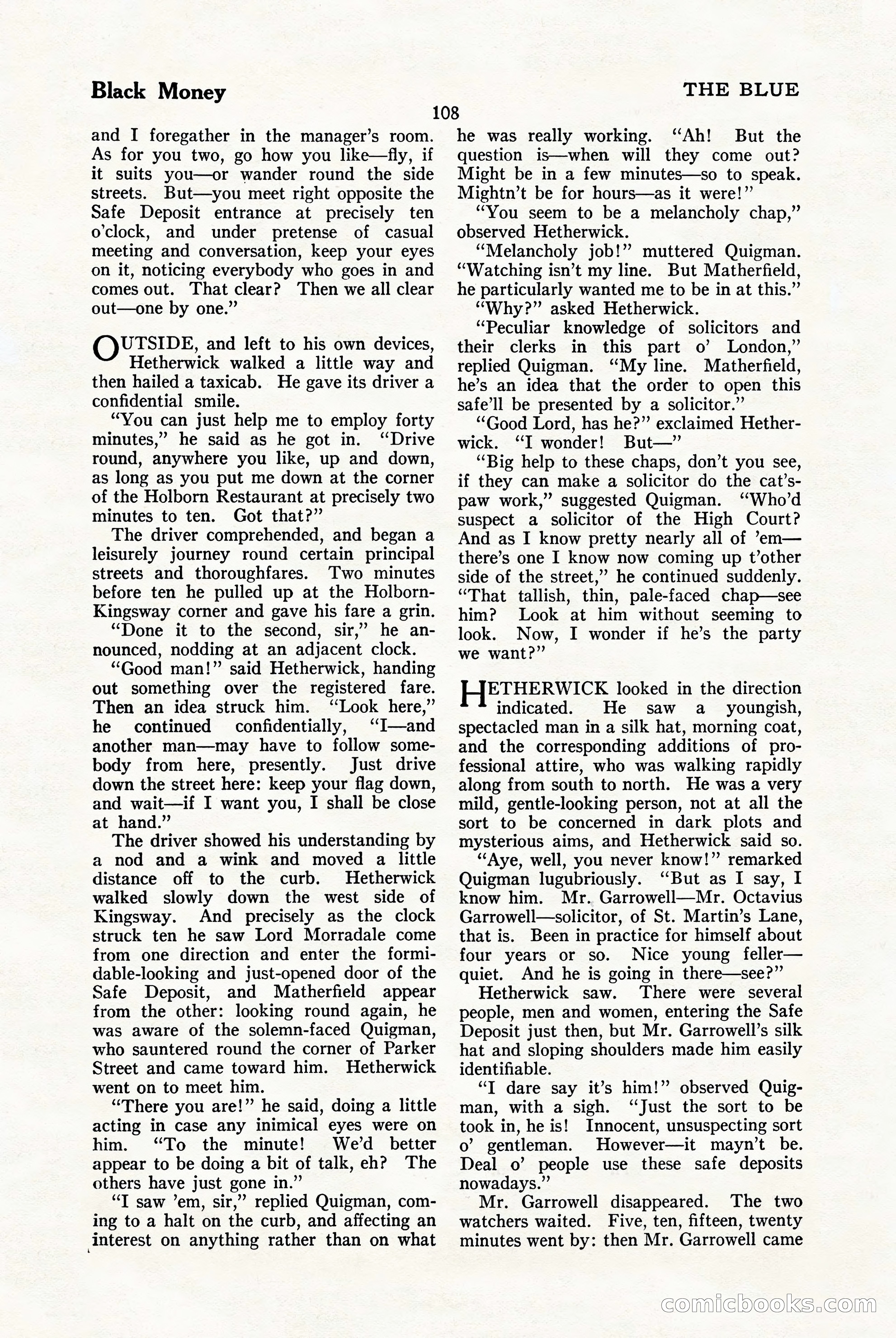 The Blue Book Magazine, January 1923 — page 114 of 212