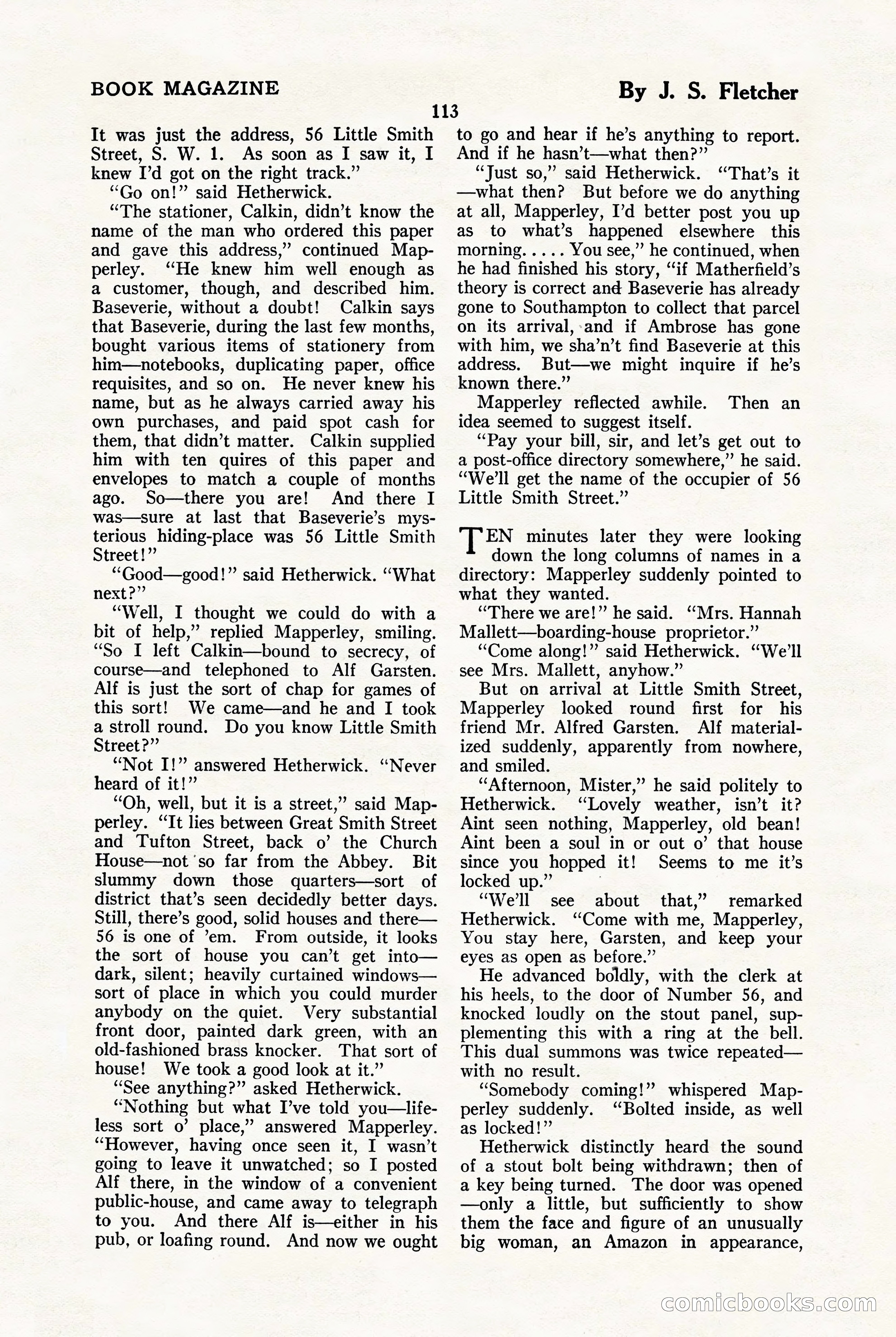 The Blue Book Magazine, January 1923 — page 119 of 212