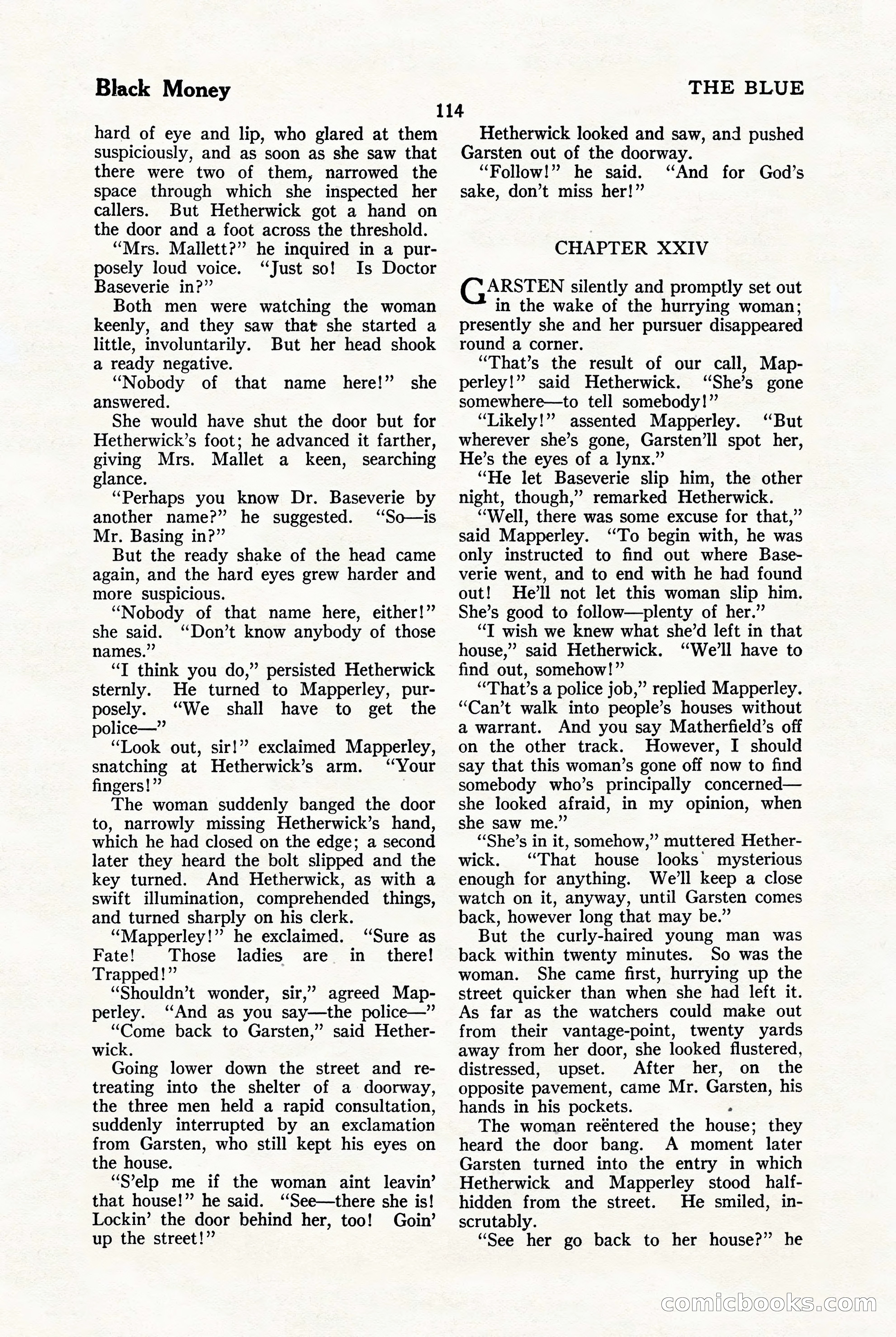 The Blue Book Magazine, January 1923 — page 120 of 212