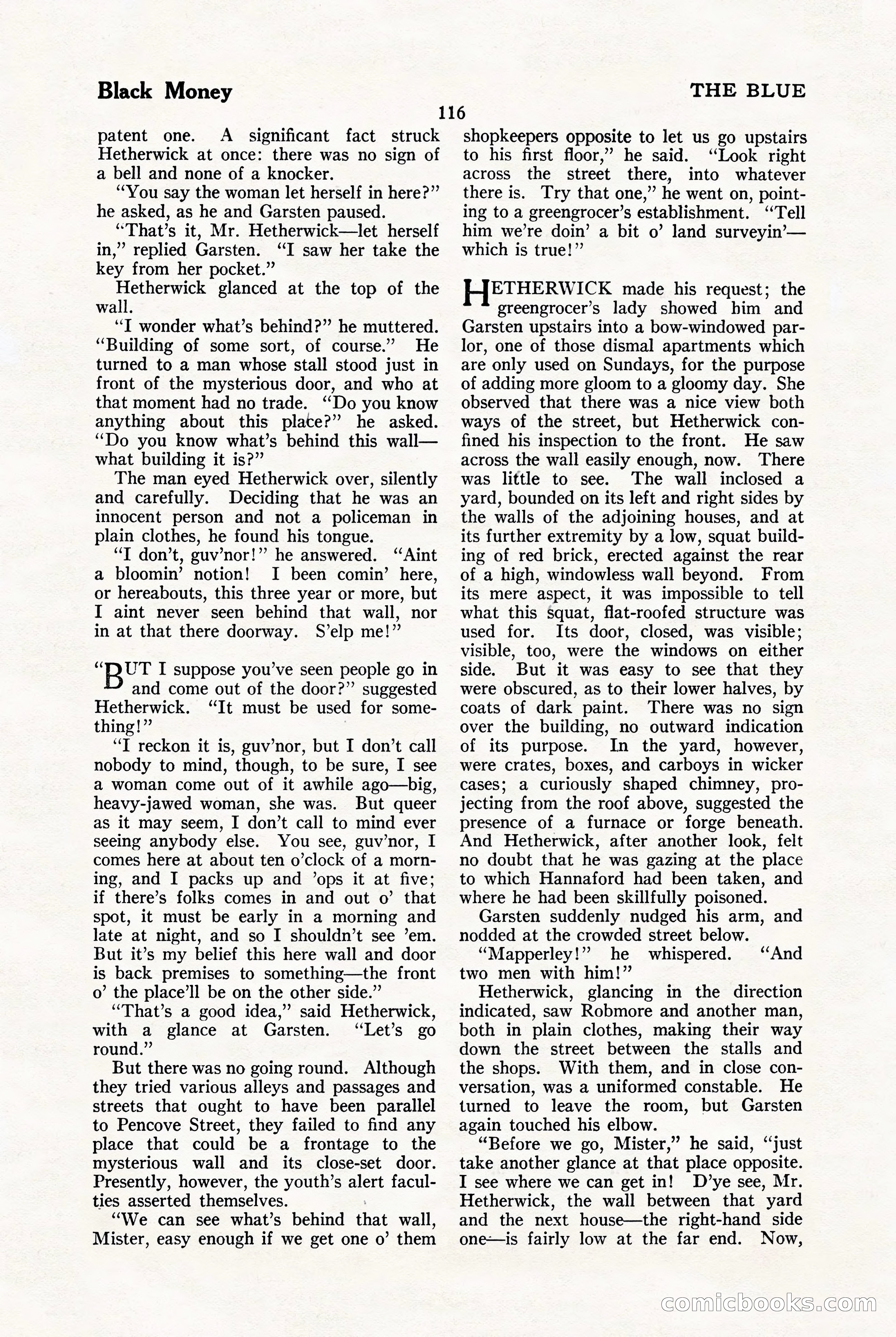 The Blue Book Magazine, January 1923 — page 122 of 212