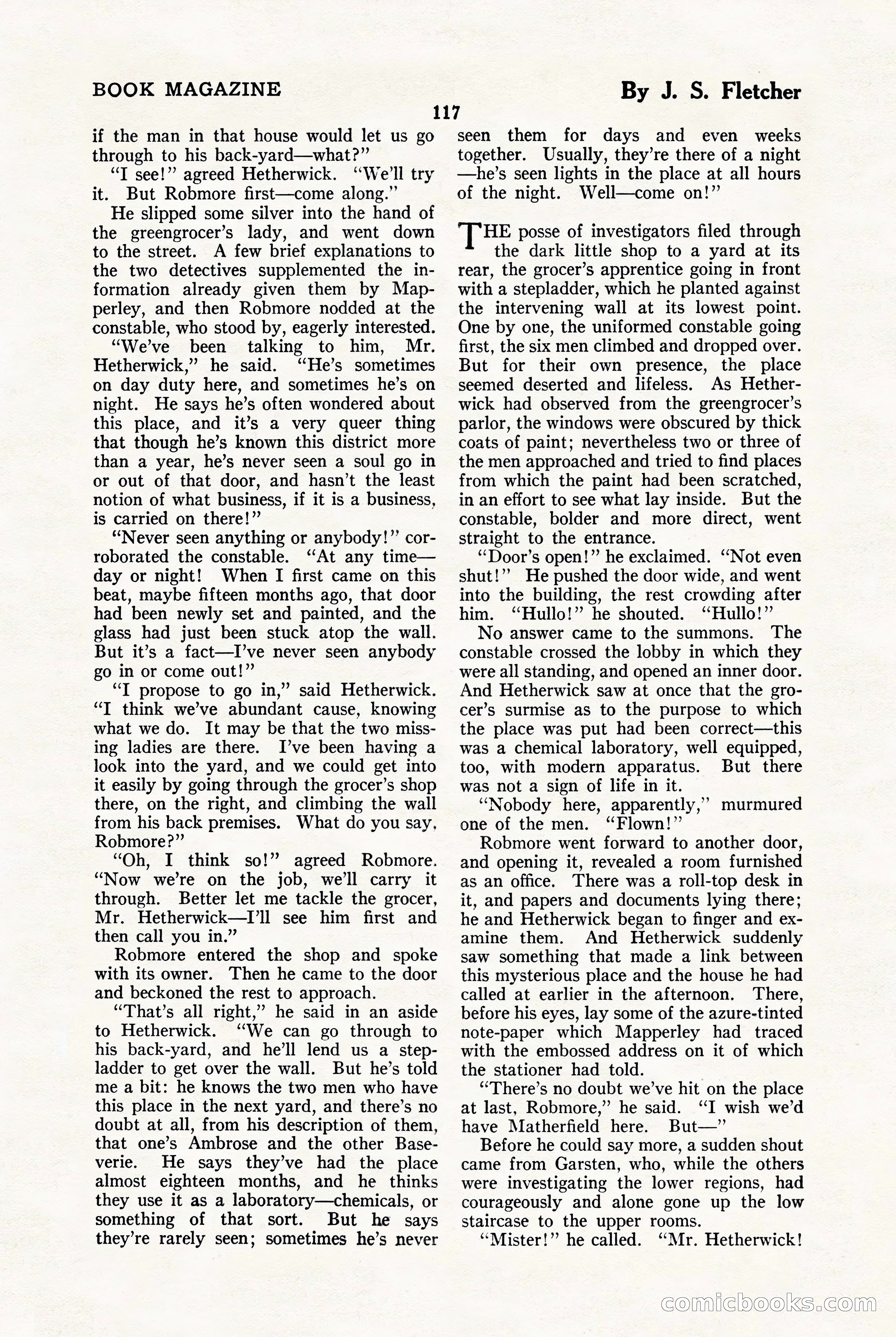 The Blue Book Magazine, January 1923 — page 123 of 212