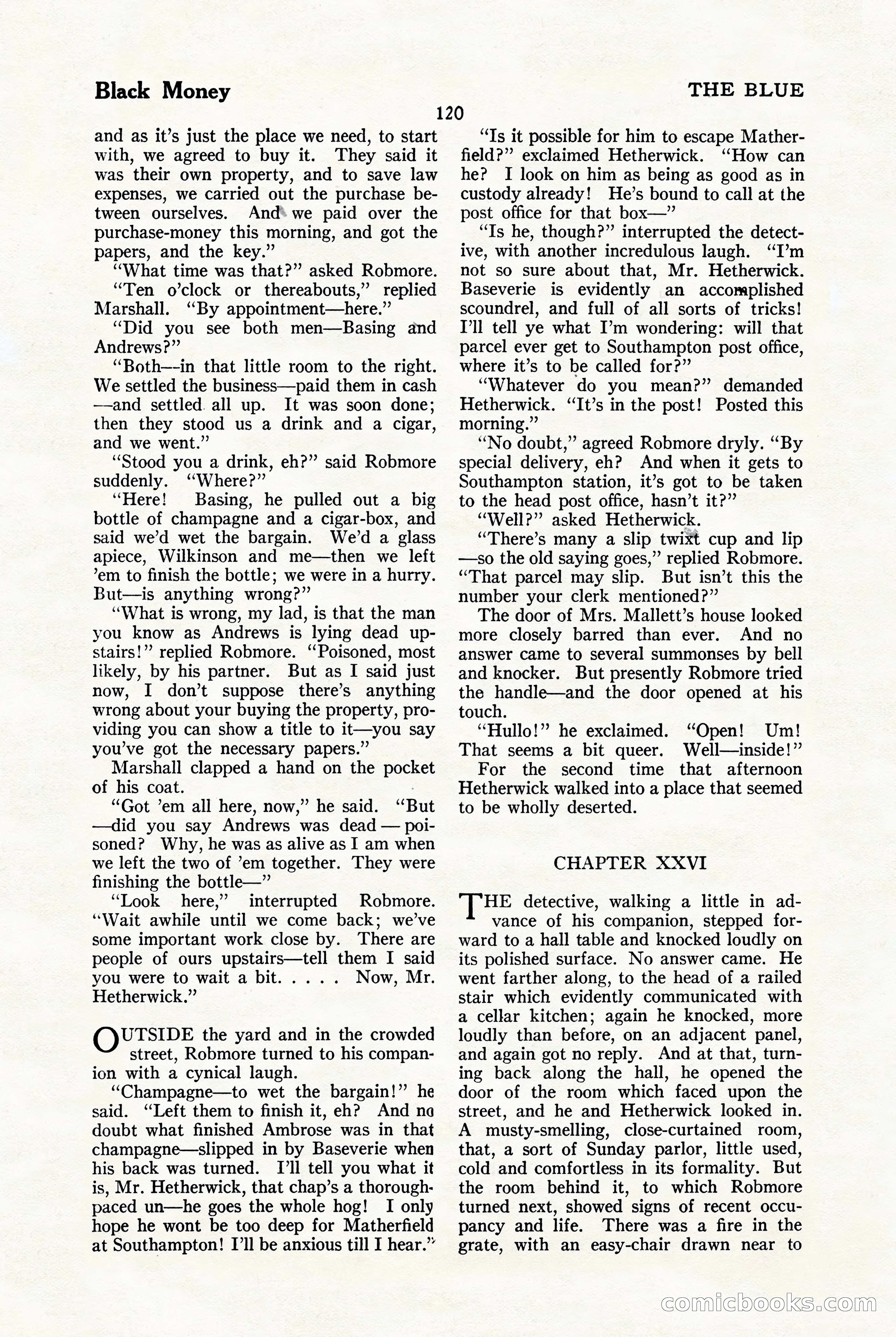 The Blue Book Magazine, January 1923 — page 126 of 212