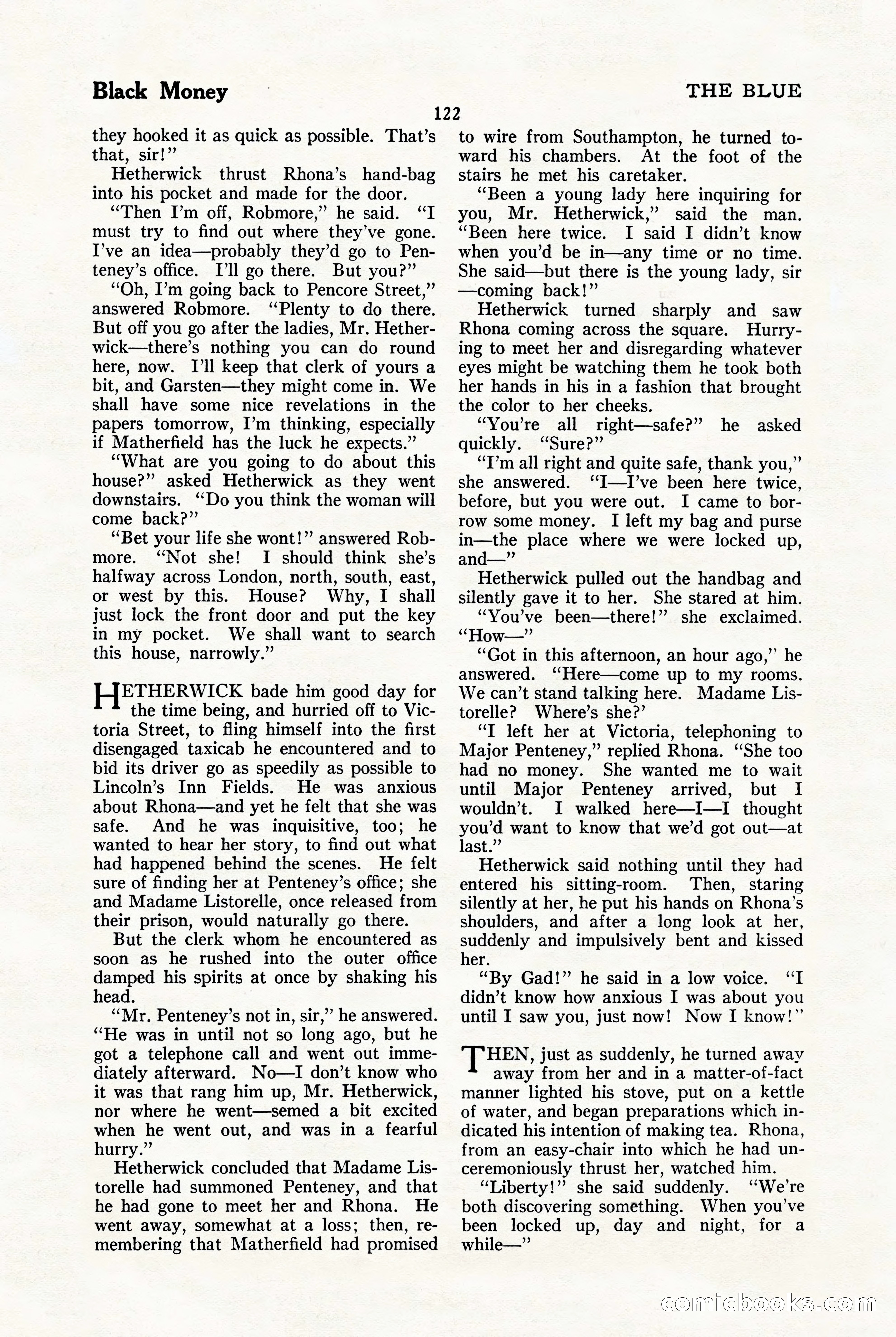 The Blue Book Magazine, January 1923 — page 128 of 212