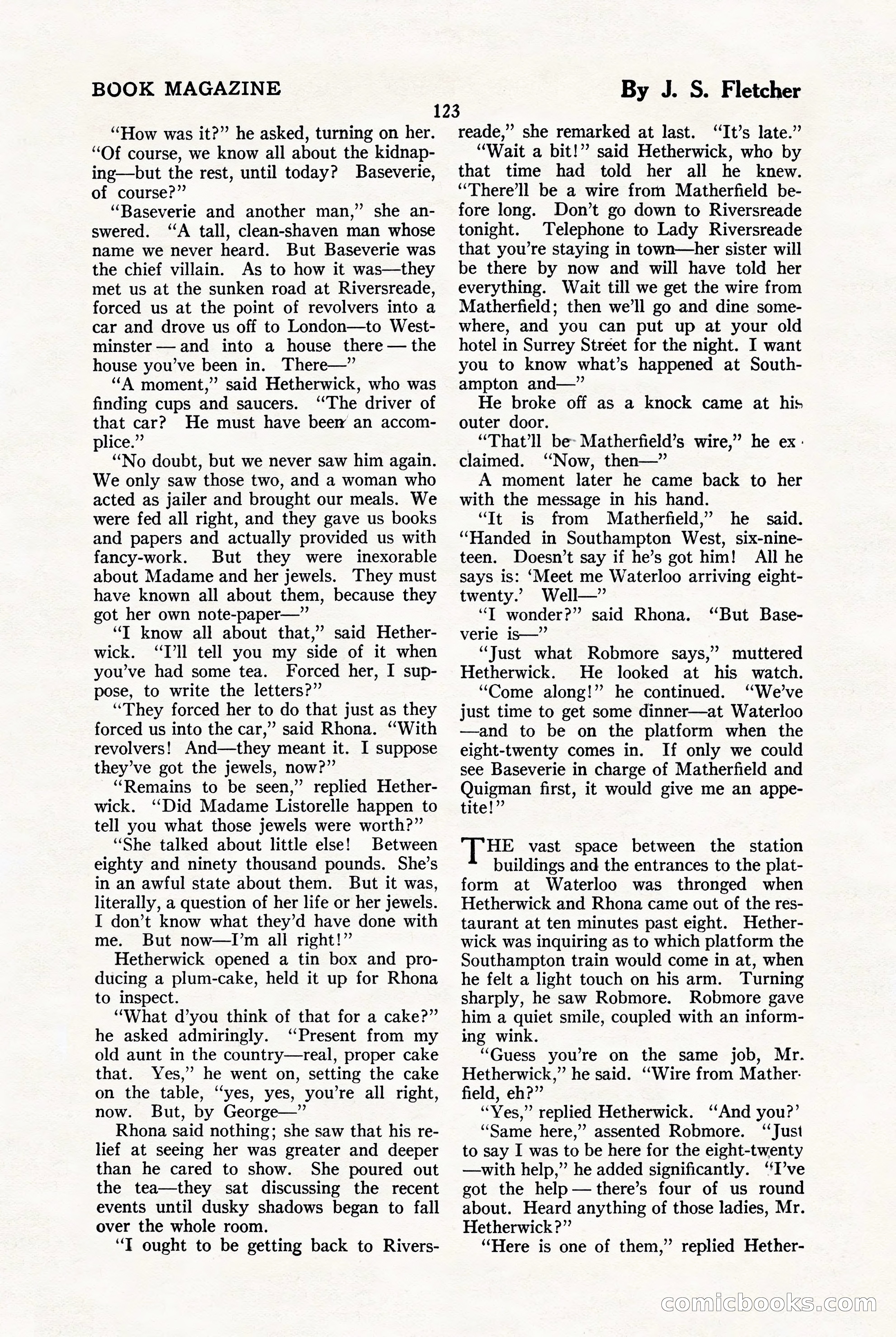 The Blue Book Magazine, January 1923 — page 129 of 212