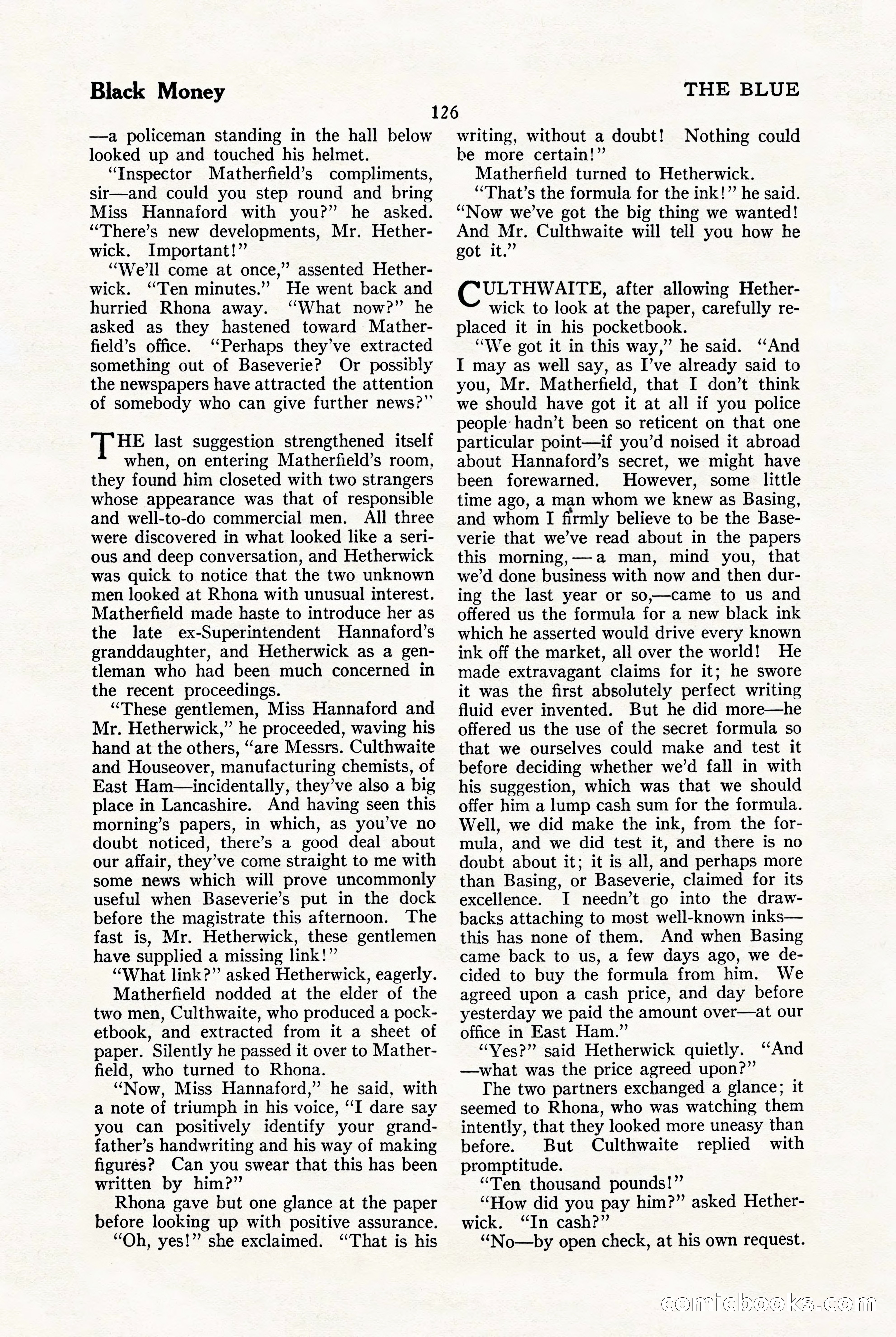 The Blue Book Magazine, January 1923 — page 132 of 212