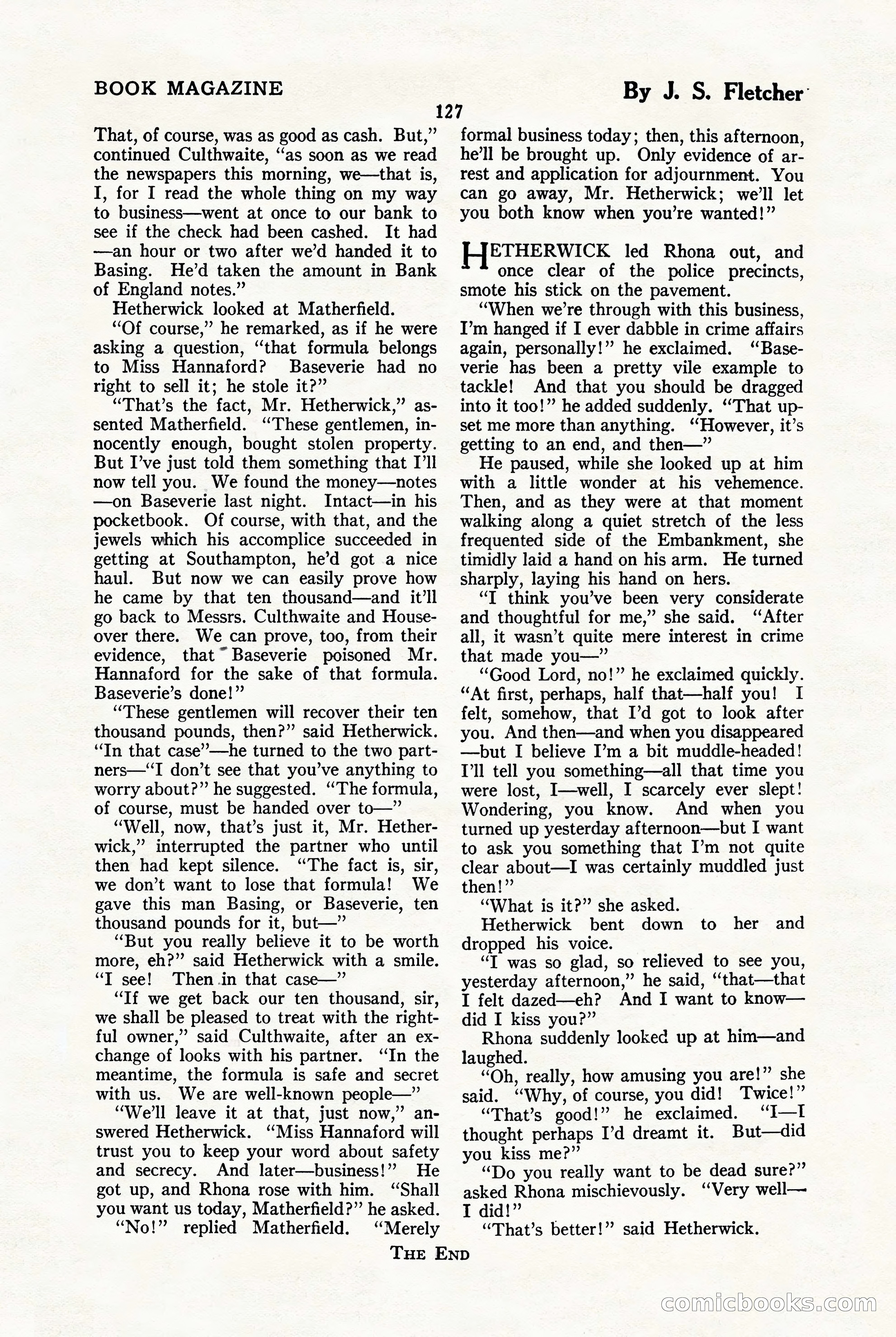The Blue Book Magazine, January 1923 — page 133 of 212