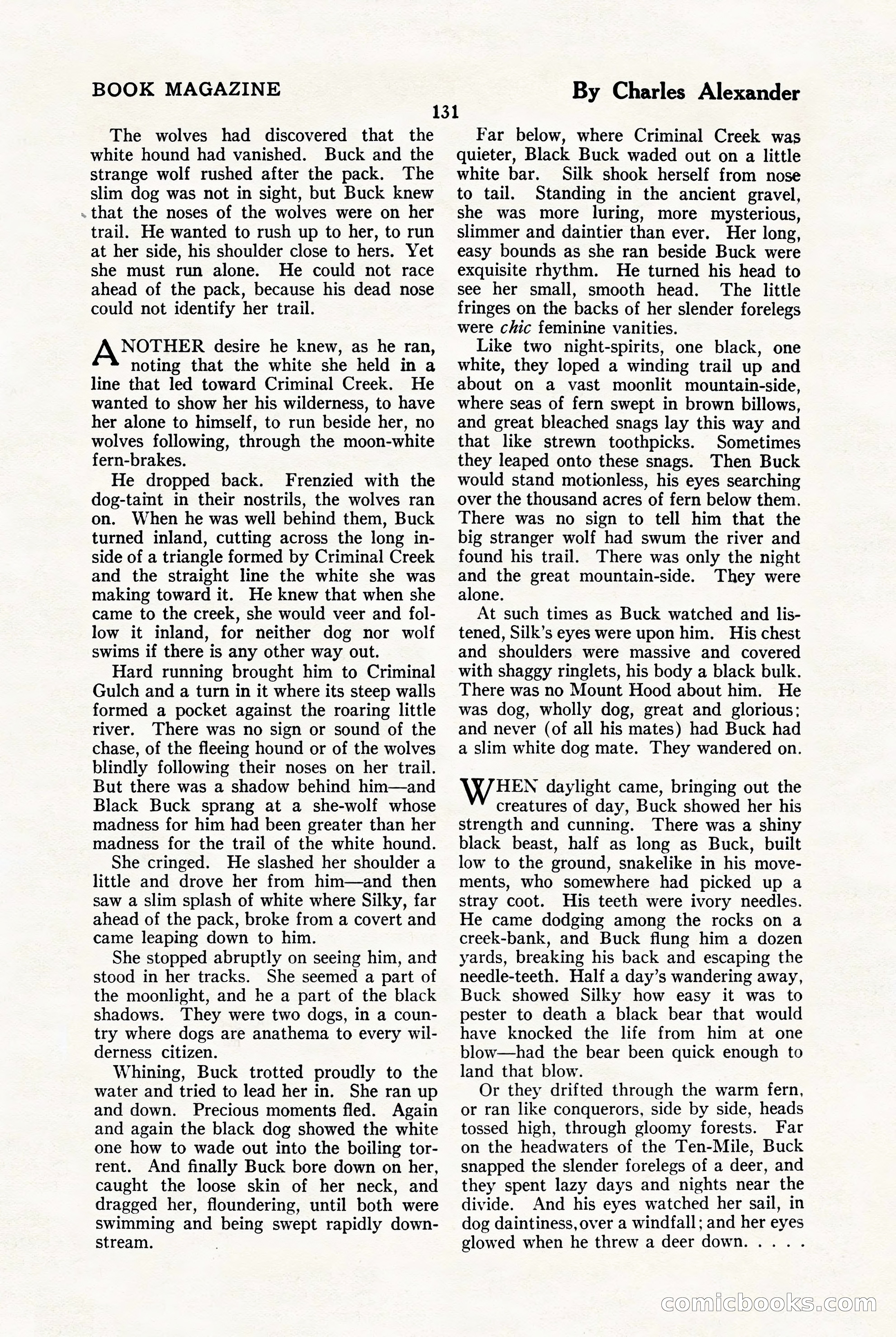 The Blue Book Magazine, January 1923 — page 137 of 212