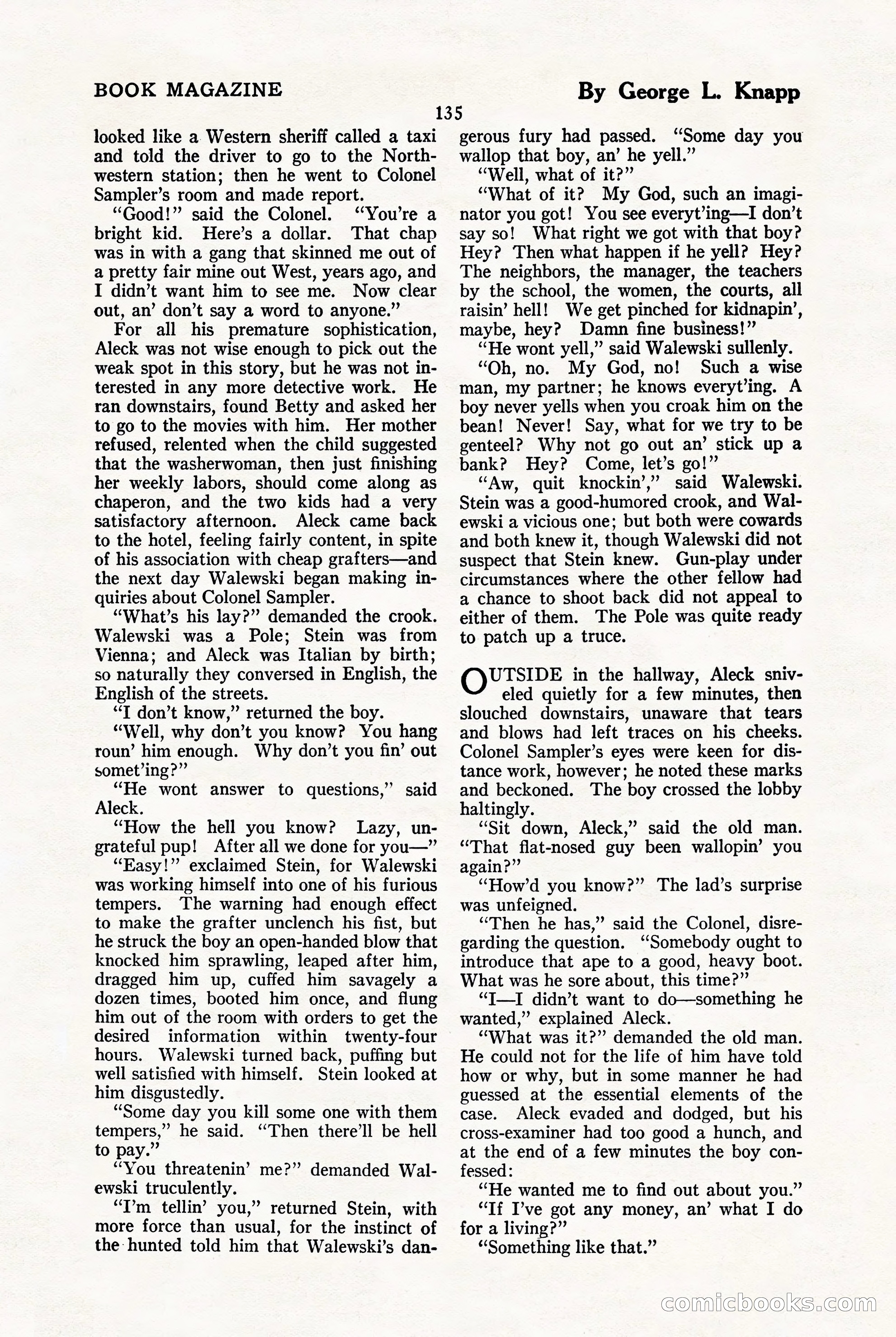 The Blue Book Magazine, January 1923 — page 141 of 212