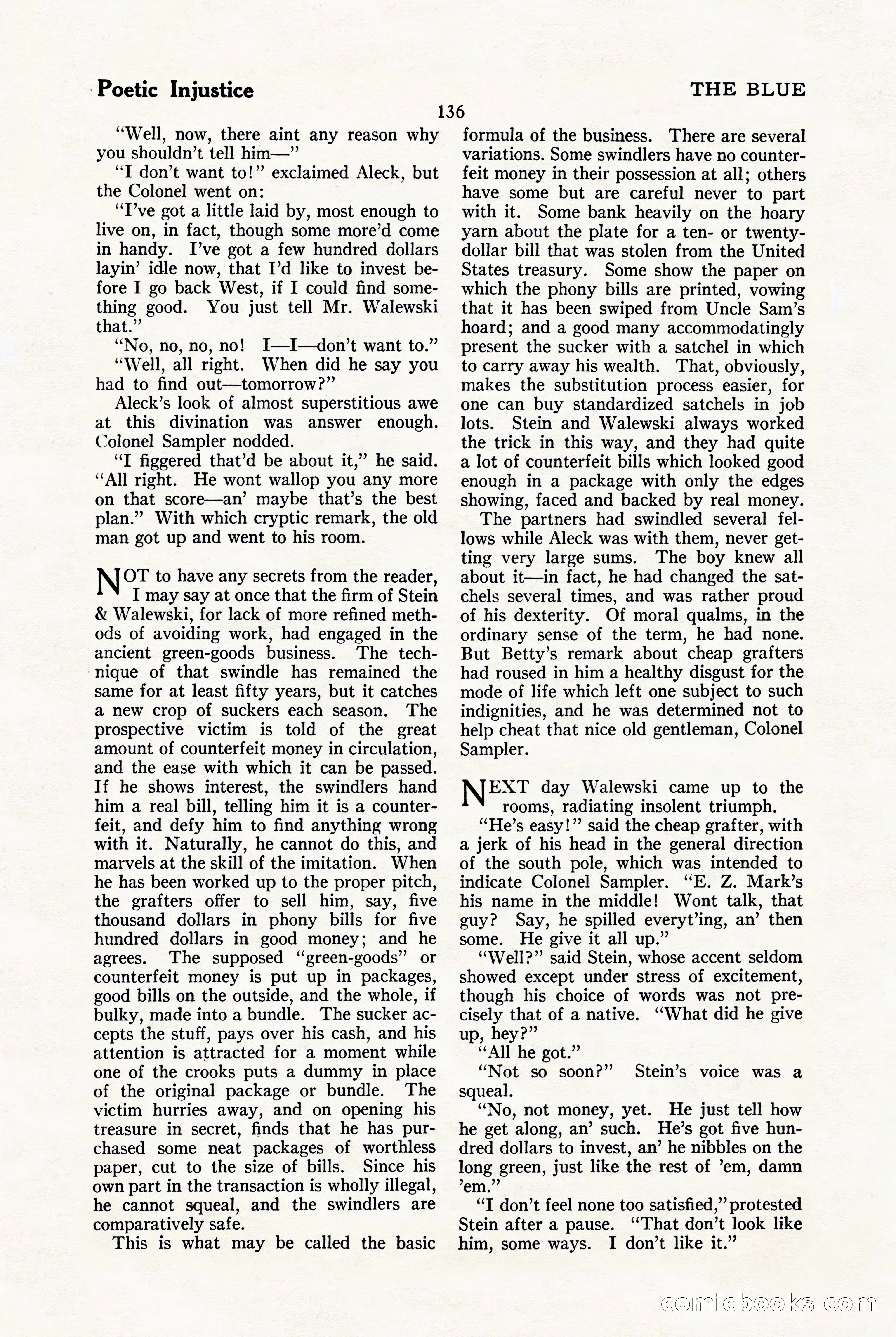 The Blue Book Magazine, January 1923 — page 142 of 212