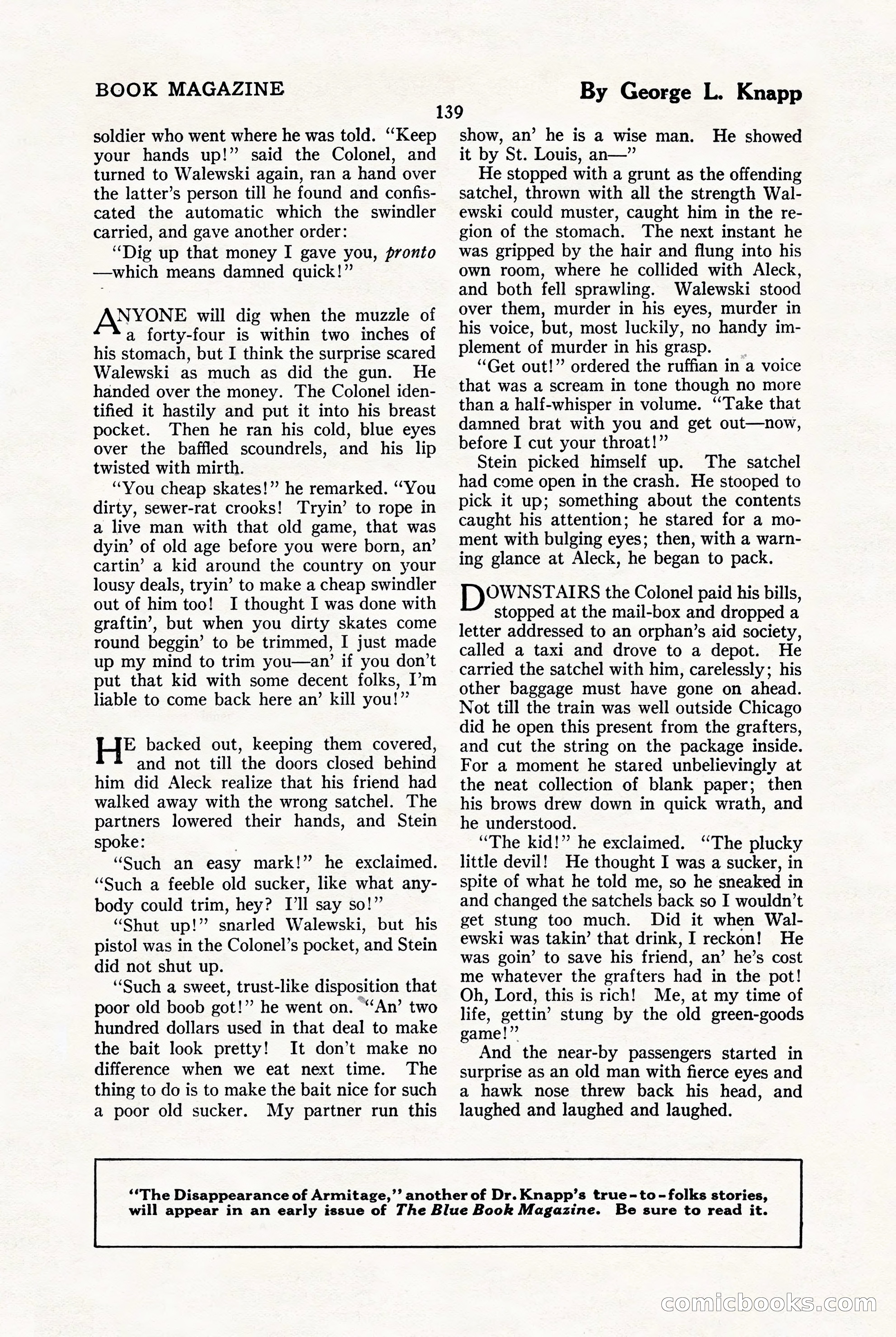 The Blue Book Magazine, January 1923 — page 145 of 212