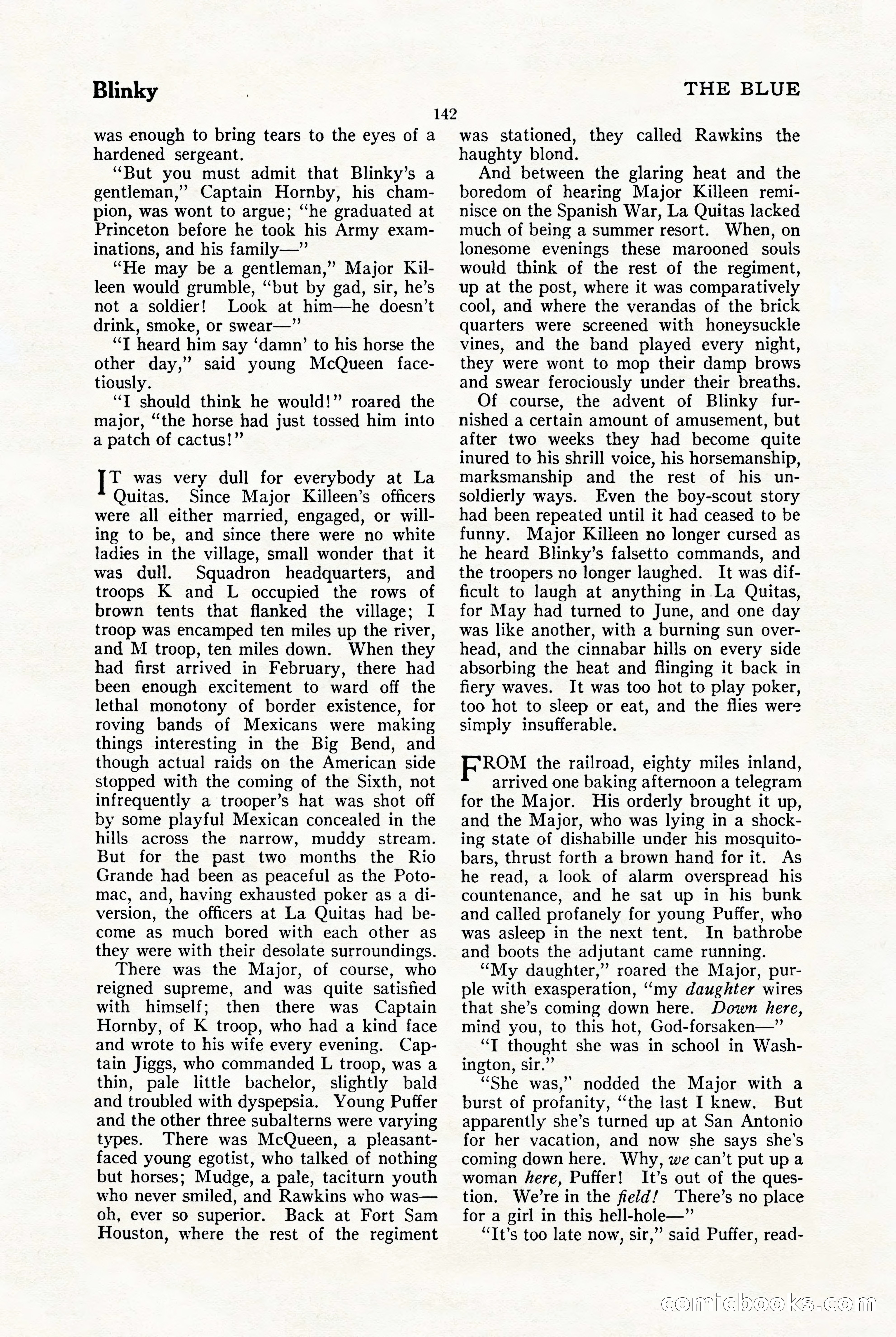 The Blue Book Magazine, January 1923 — page 148 of 212