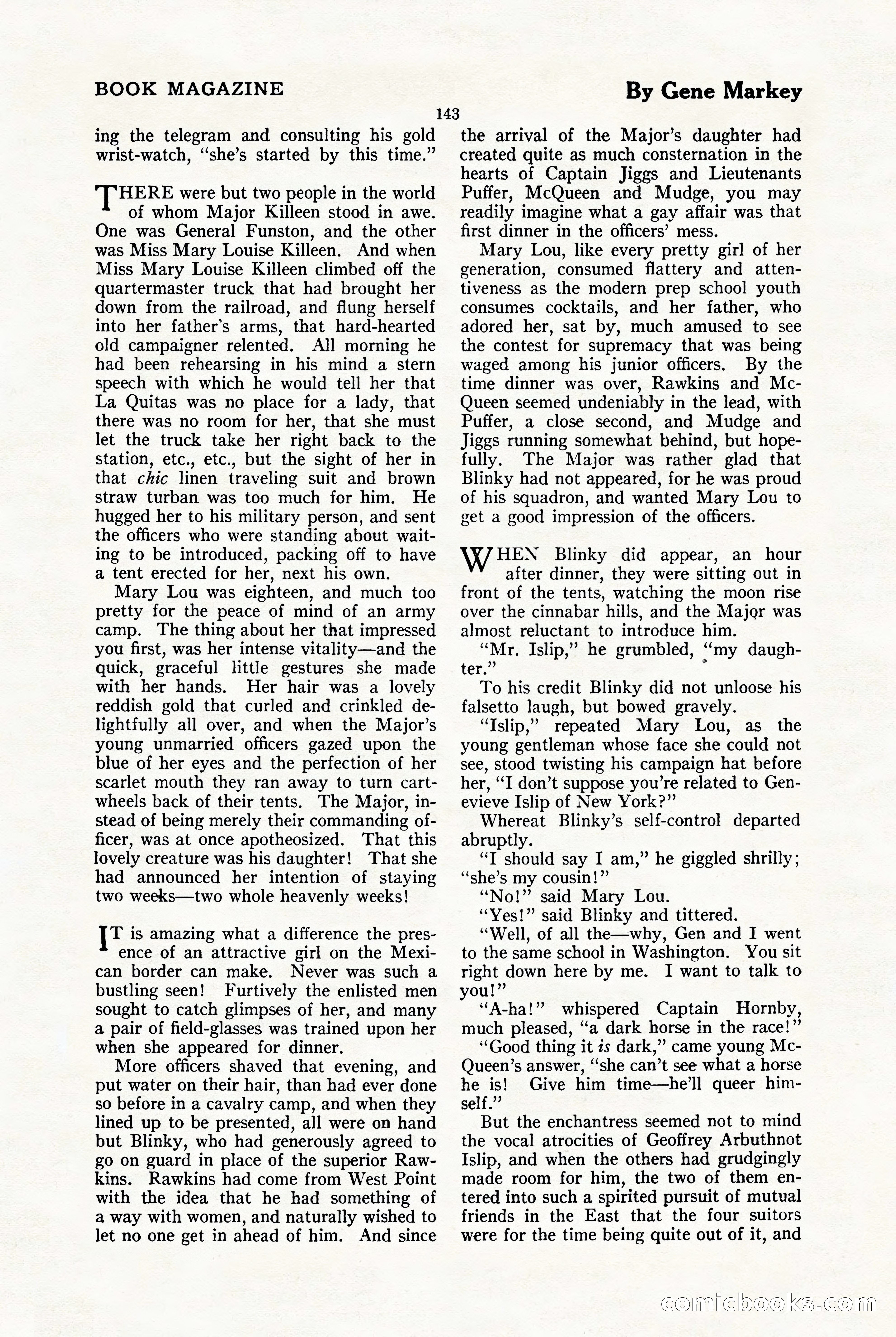 The Blue Book Magazine, January 1923 — page 149 of 212